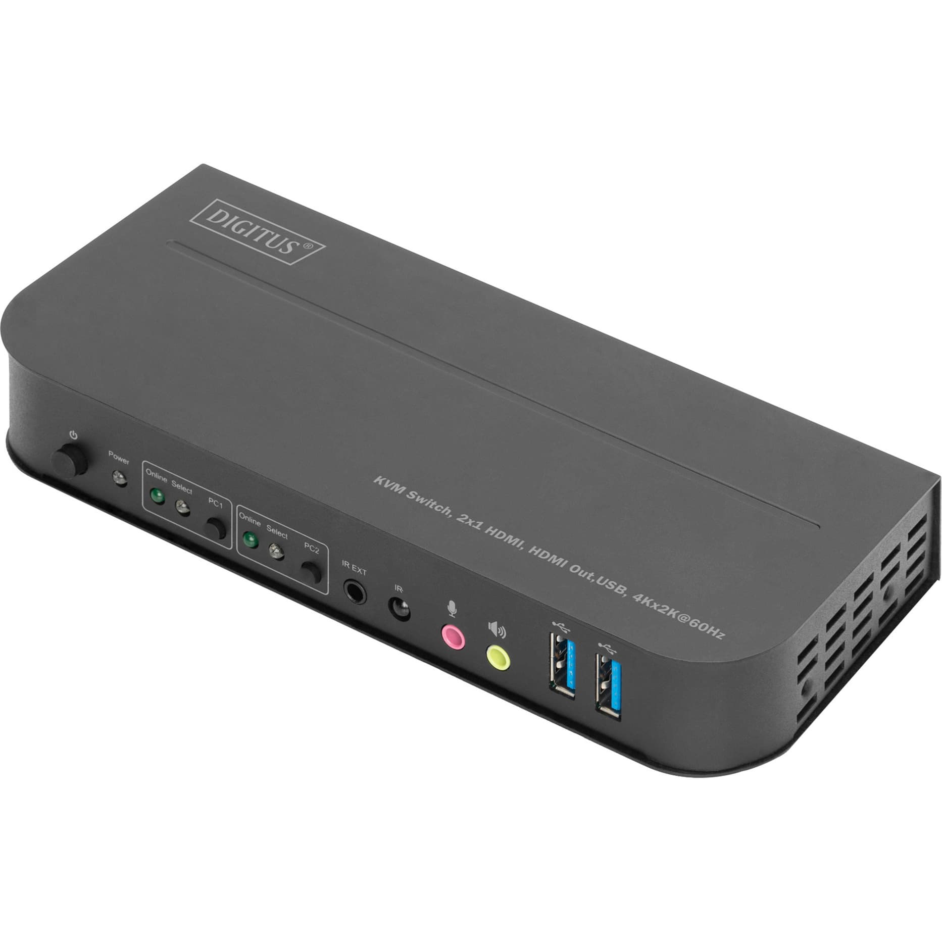 KVM Switch HDMI 2x1, KVM-Switch – Bild 1