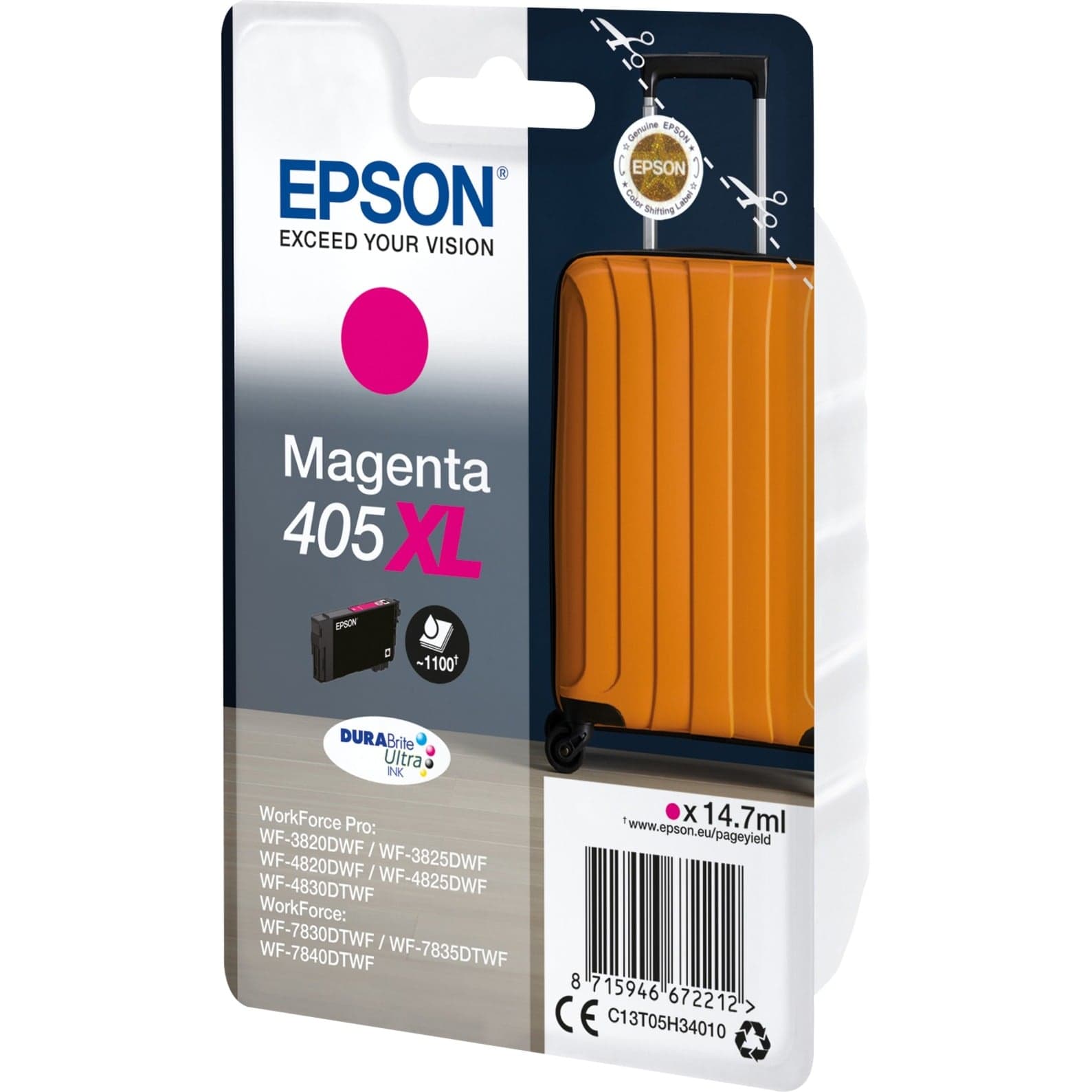 Tinte magenta 405XL (C13T05H34010) – Bild 1