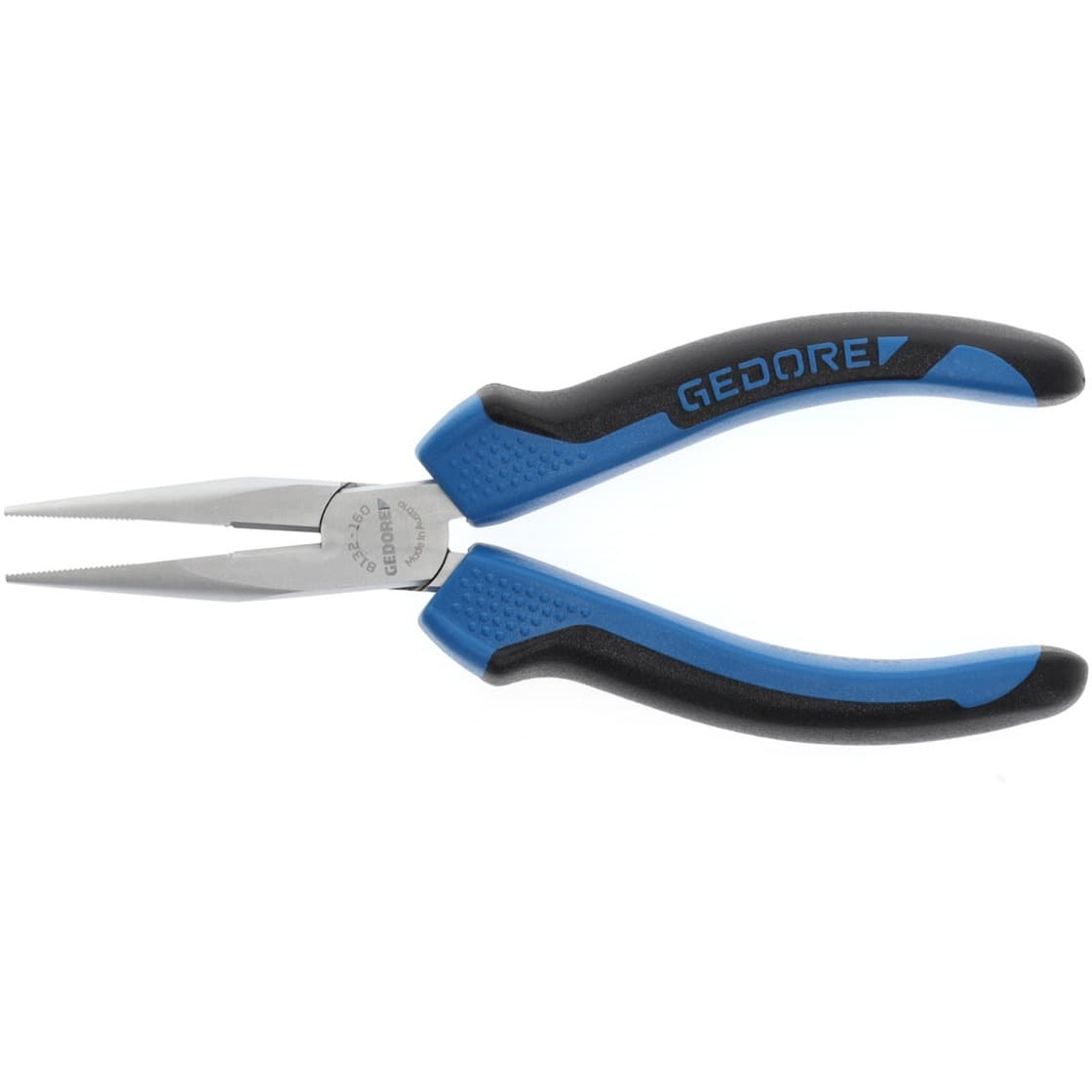 Flachrundzange mit Schneide, 160mm, Greifzange – Bild 1