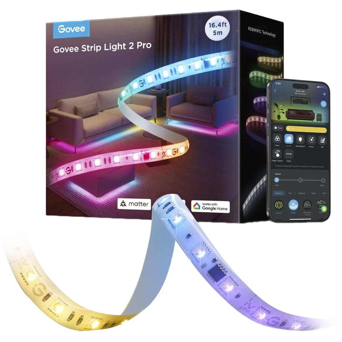 Strip Light 2 Pro 5 Meter, LED-Streifen – Bild 1