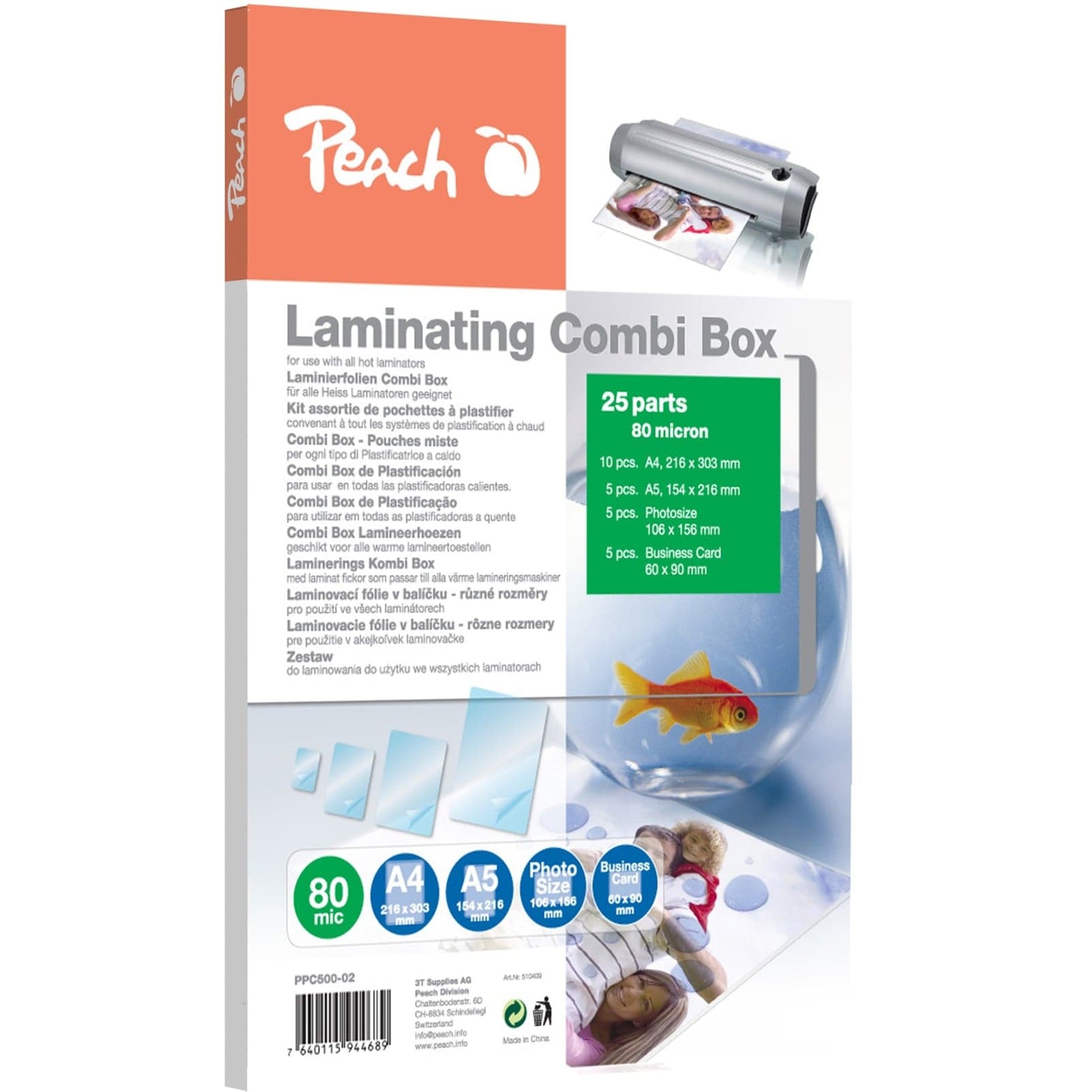 Laminierfolien-Set PPC500-02 – Bild 1