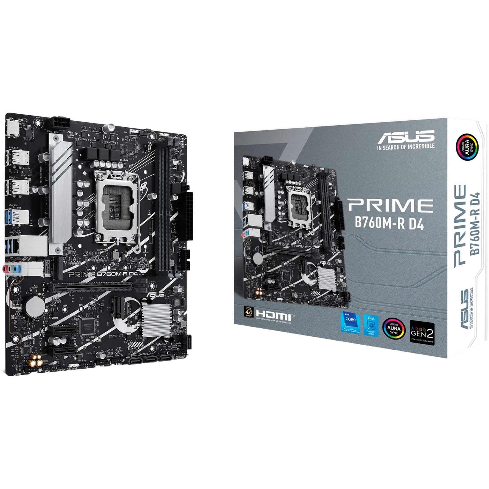 PRIME B760M-R D4, Mainboard – Bild 1
