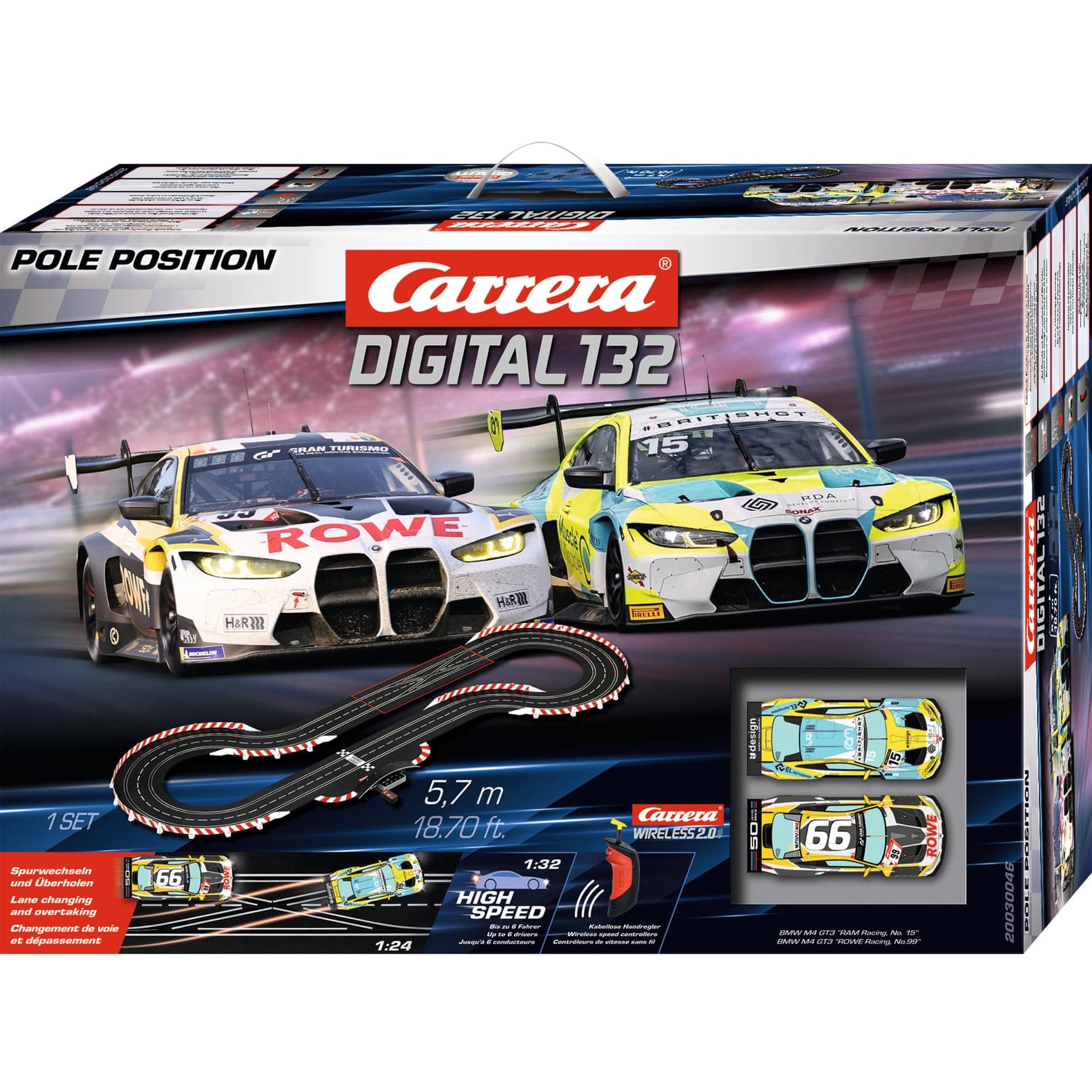 DIGITAL 132 Pole Position, Rennbahn