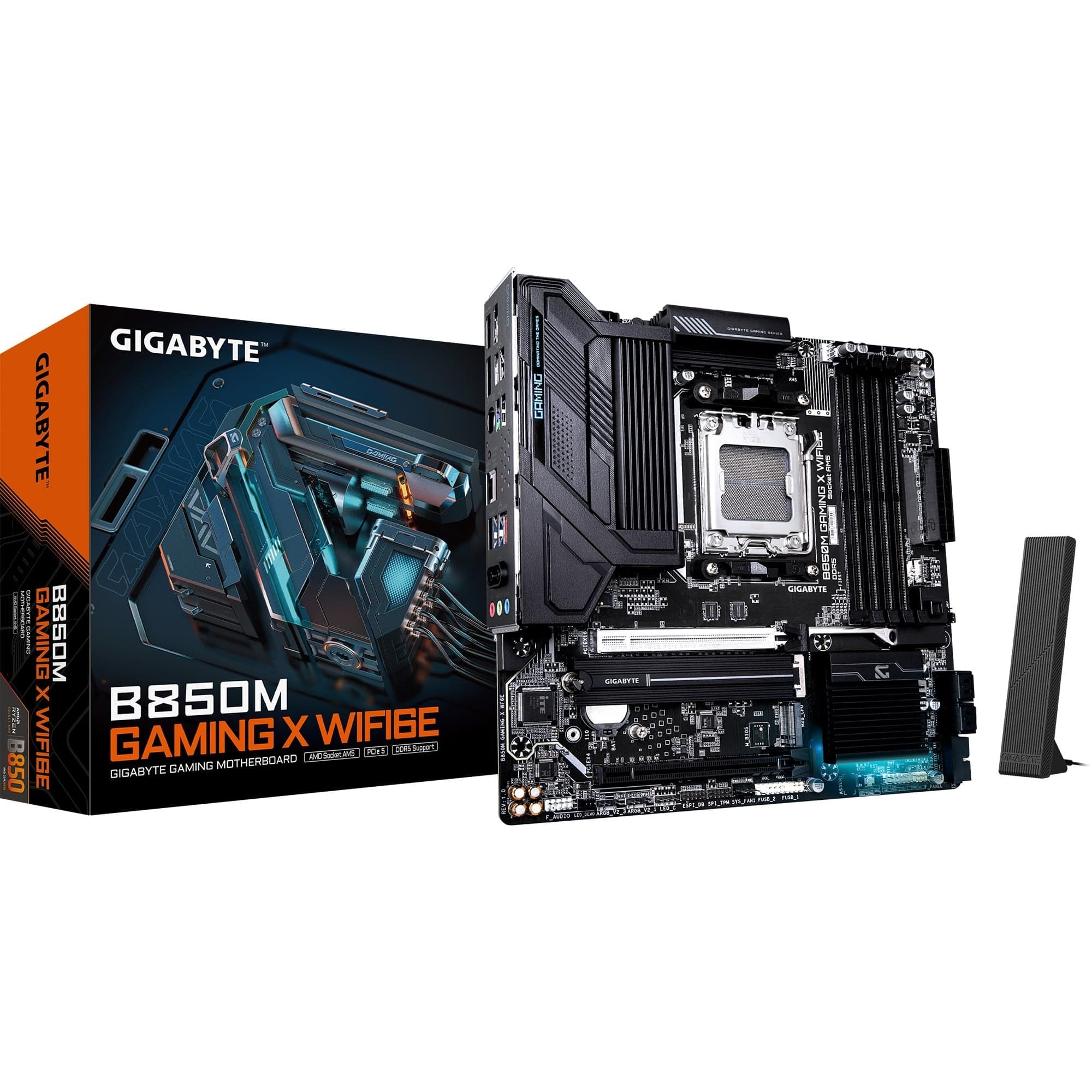 B850M GAMING X WIFI6E, Mainboard – Bild 1