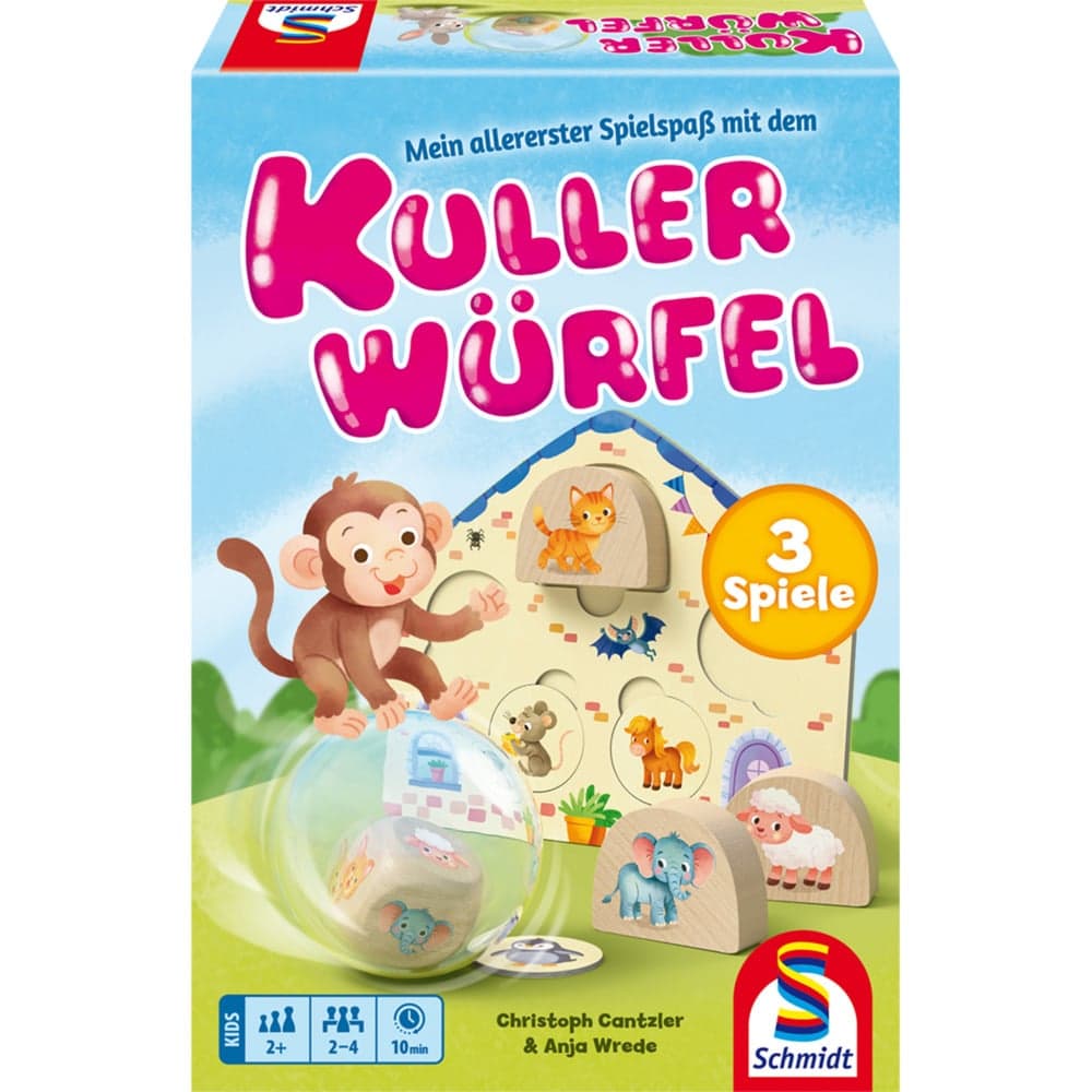 Kullerwürfel, Gesellschaftsspiel – Bild 1