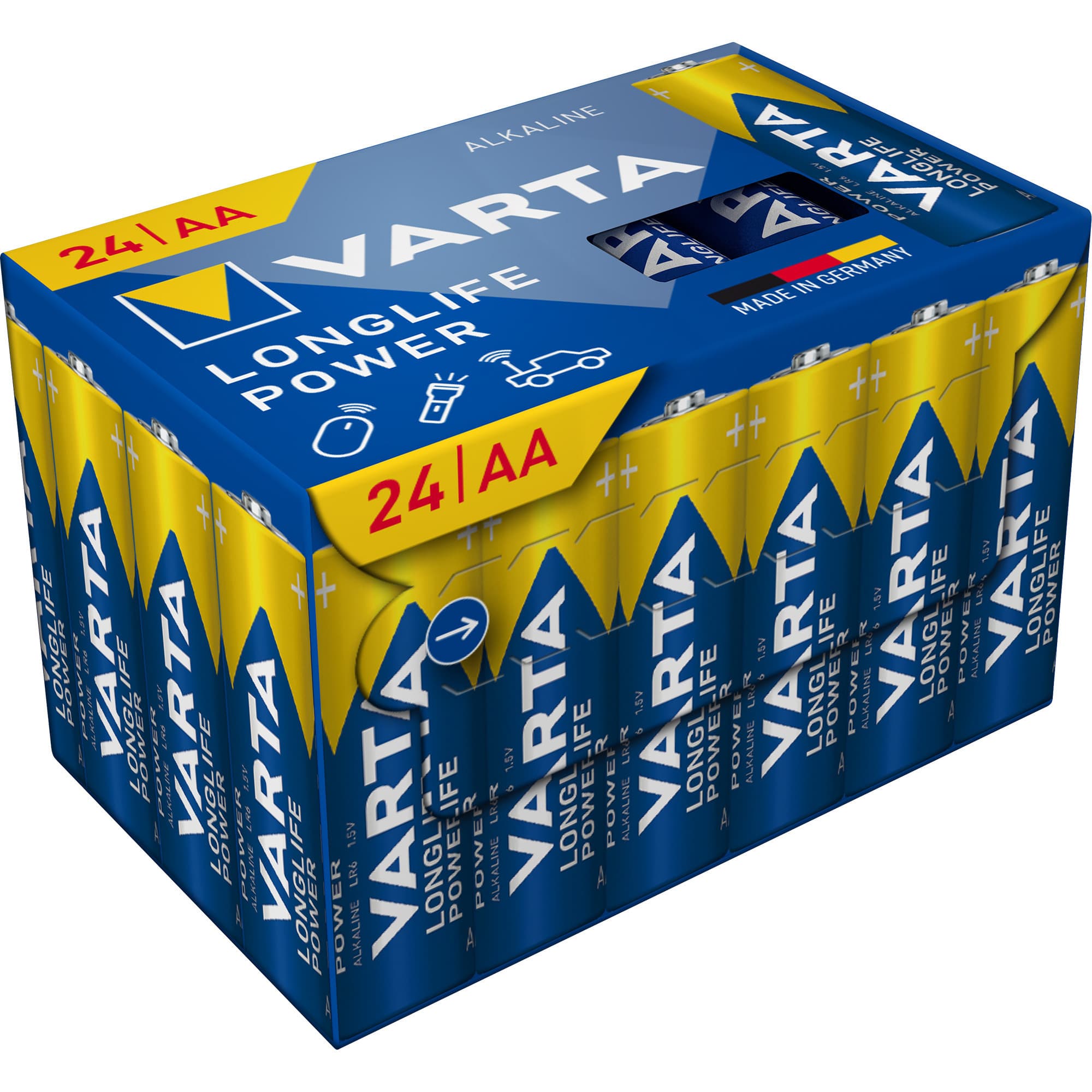 Longlife Power Batterie LR06 Box, AA (Mignon) – Bild 1