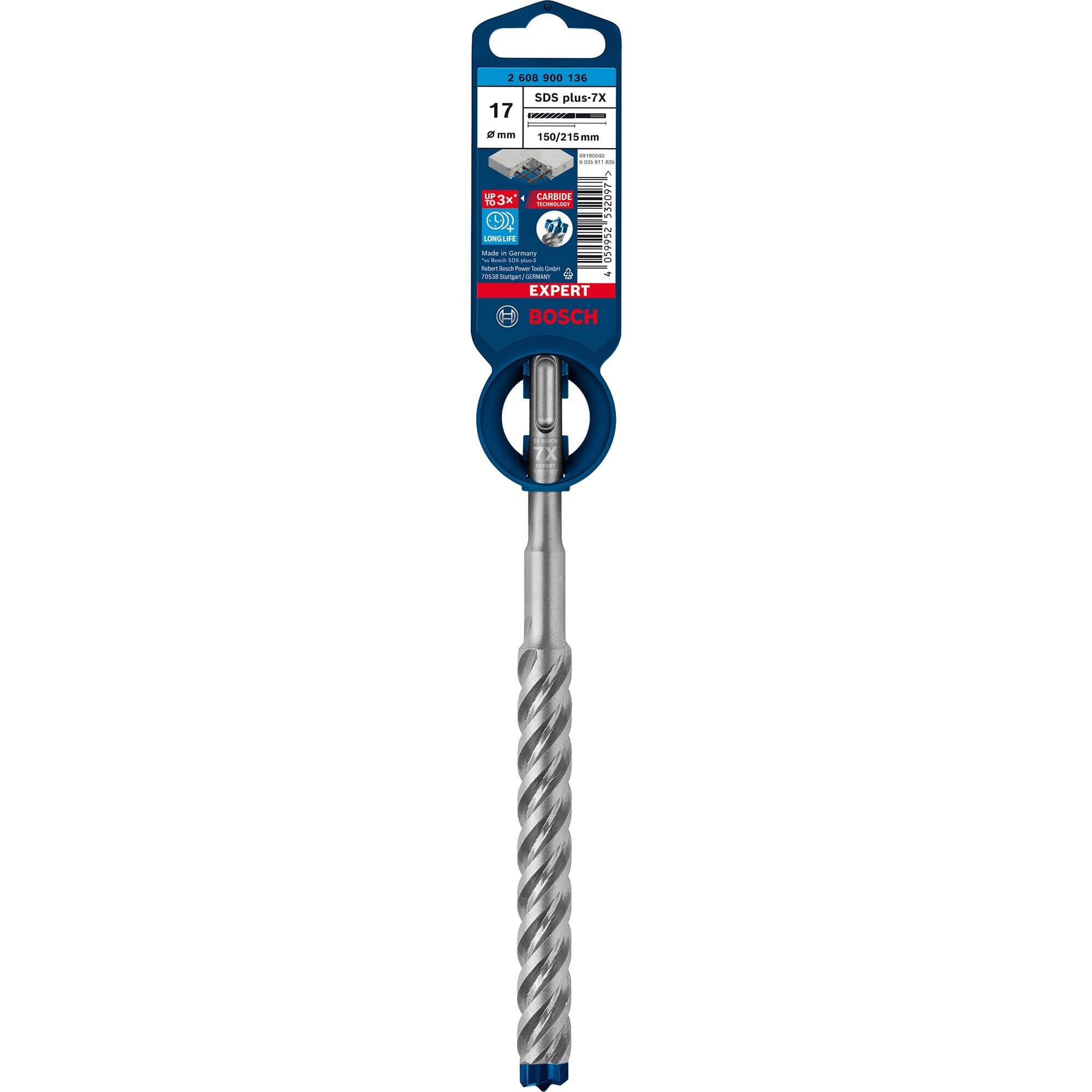 EXPERT Hammerbohrer SDS-plus-7X, Ø 17mm – Bild 1