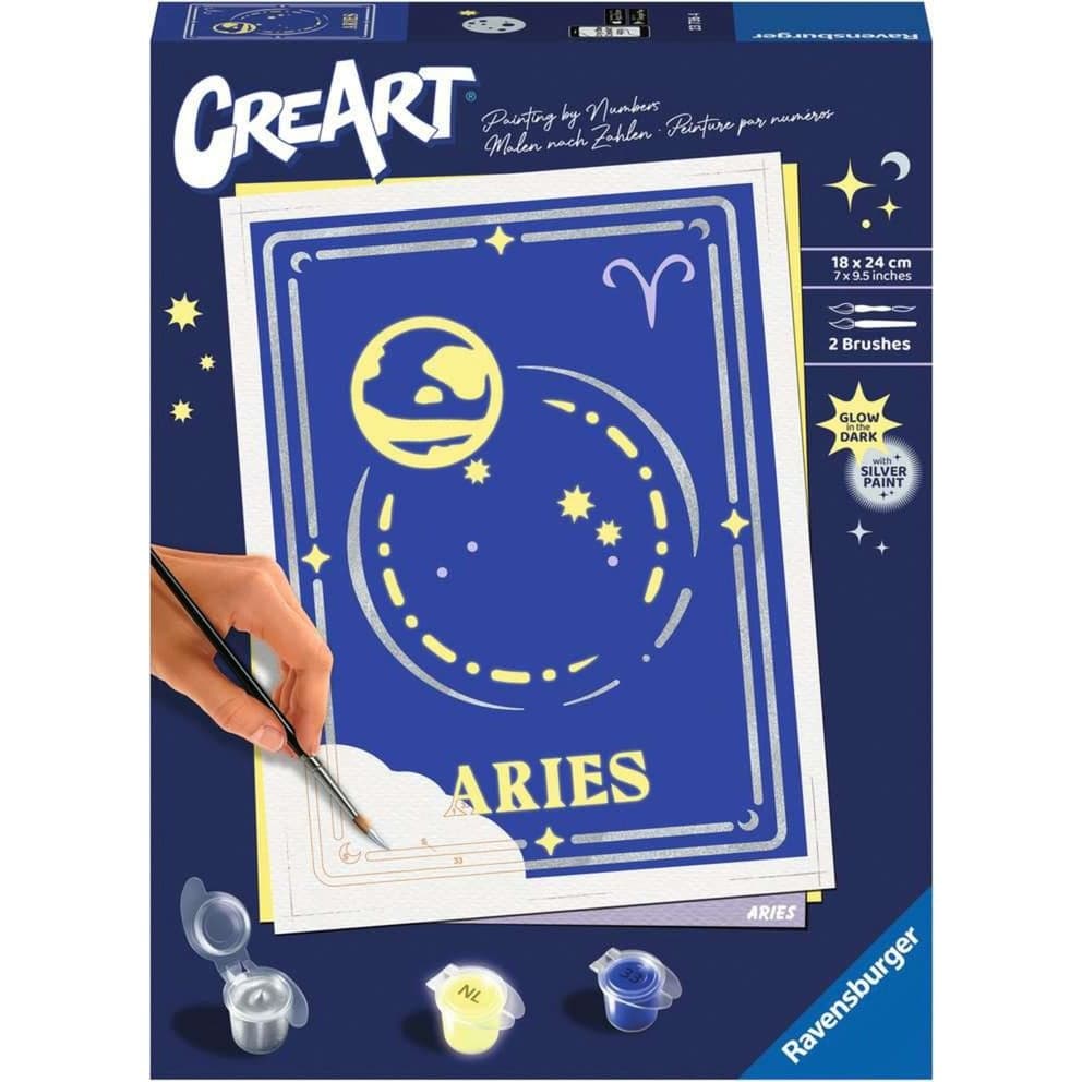 CreArt - Sternzeichen Widder, Malen – Bild 1