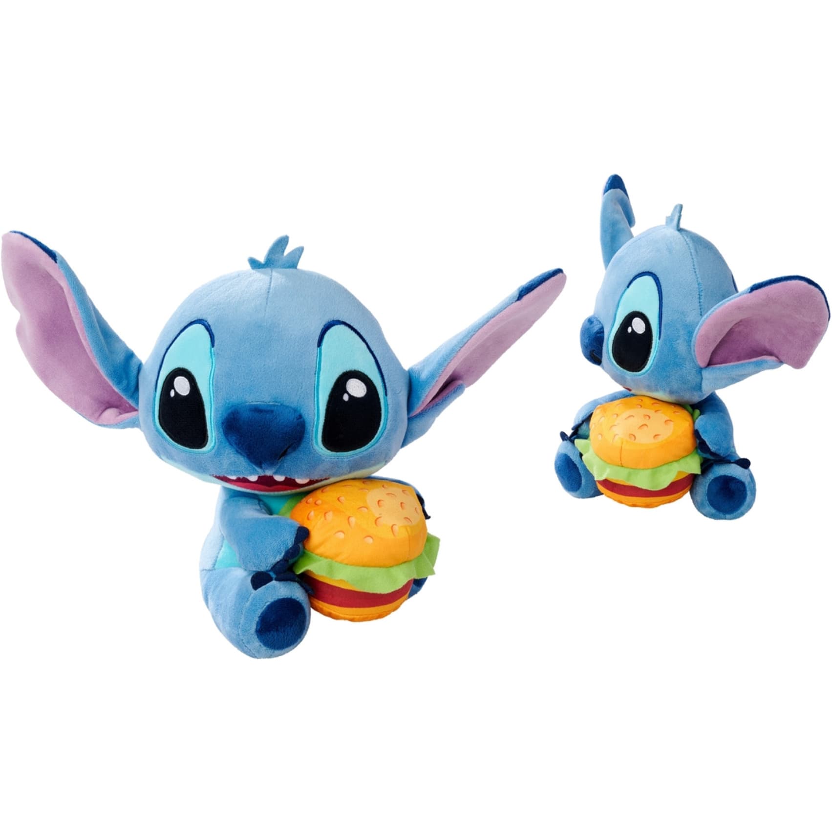 Disney Stitch mit Burger, Kuscheltier – Bild 1