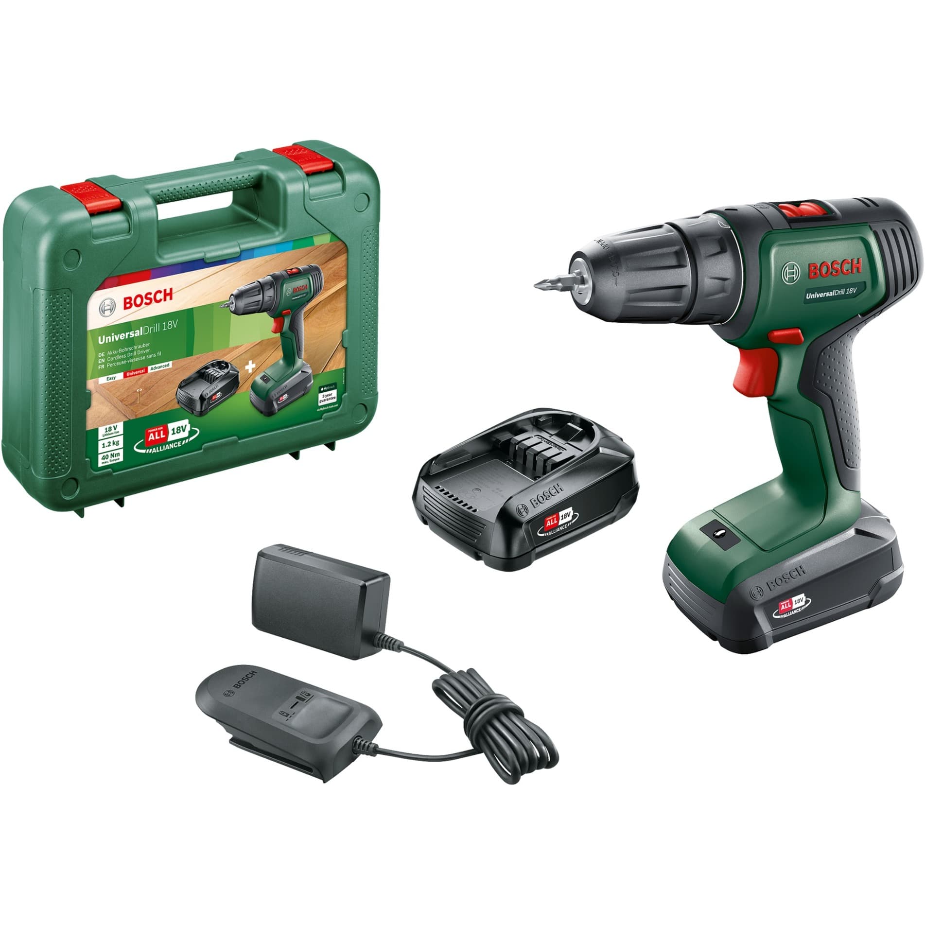 Akku-Bohrschrauber UniversalDrill 18V