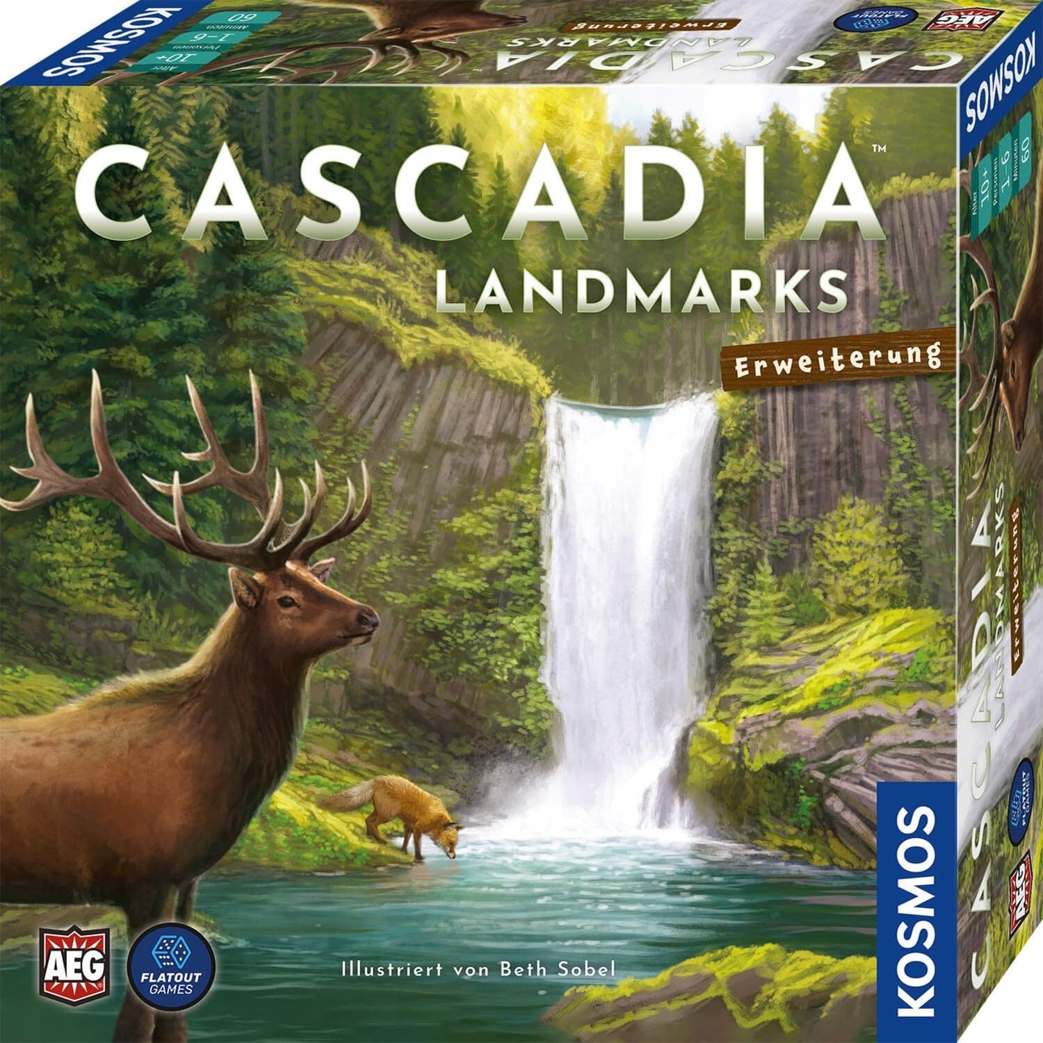 Cascadia Landmarks, Gesellschaftsspiel – Bild 1