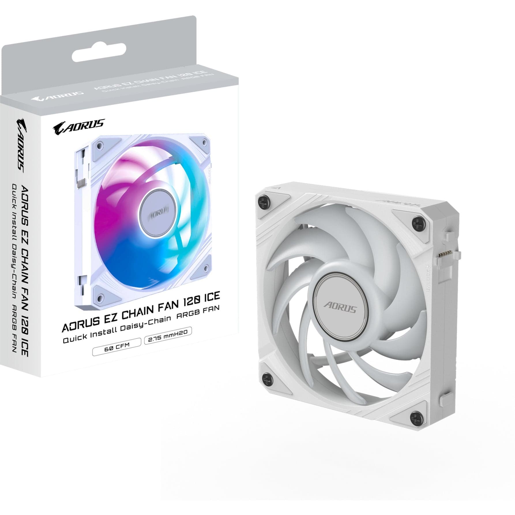 AORUS EZ CHAIN FAN 120, Gehäuselüfter – Bild 1