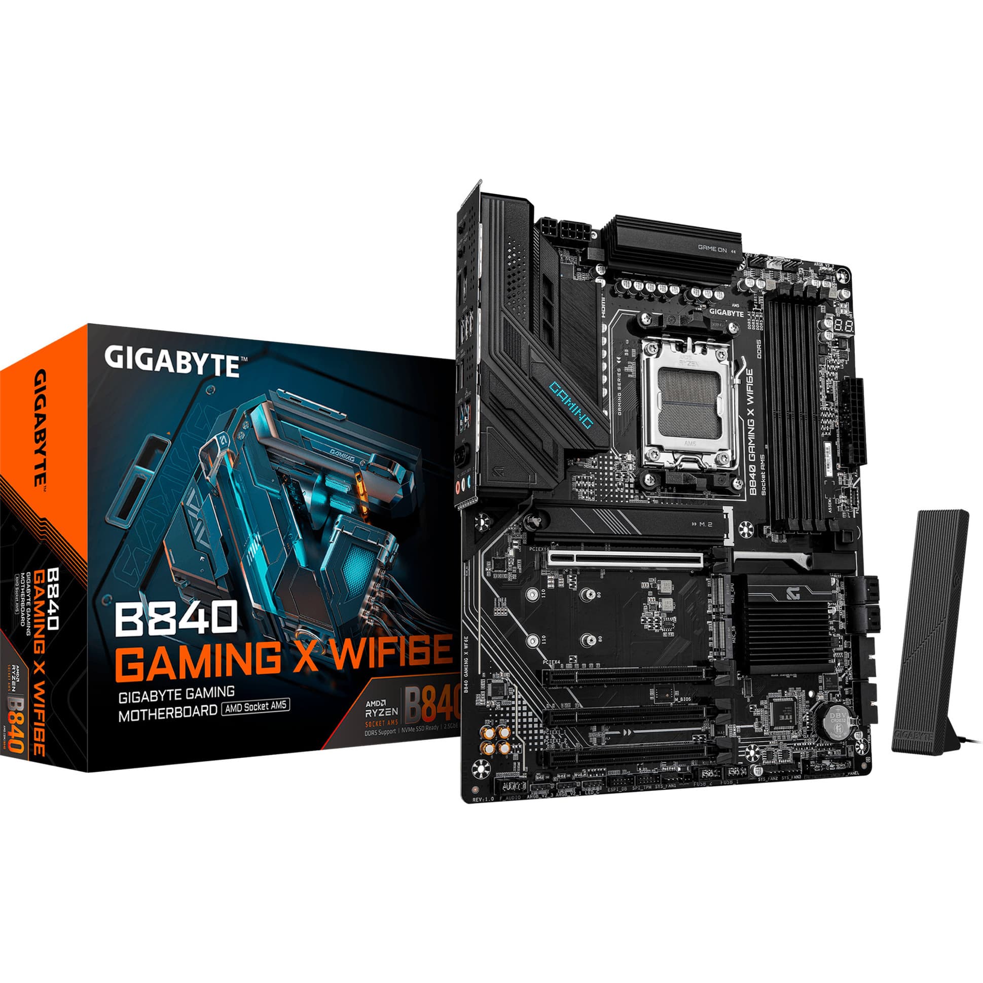 B840 GAMING X WIFI6E, Mainboard – Bild 1