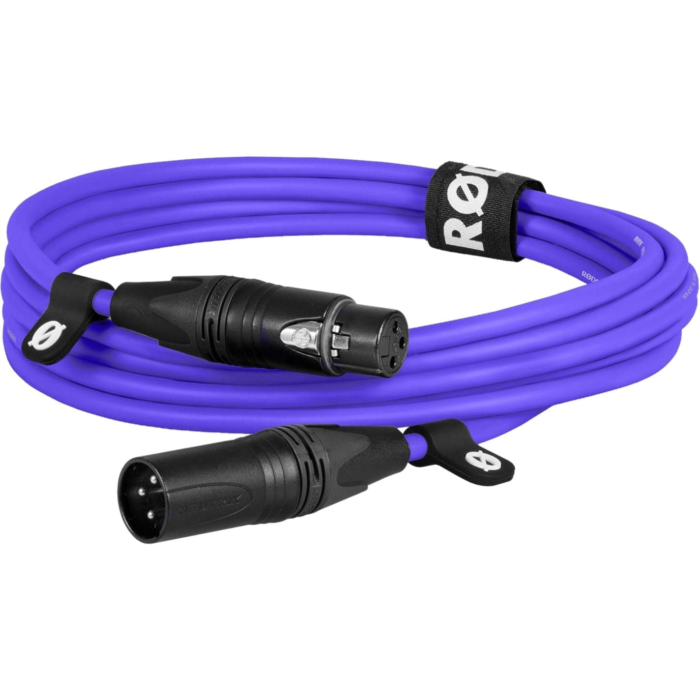Premium XLR-Kabel XLR3M-PU purple – Bild 1