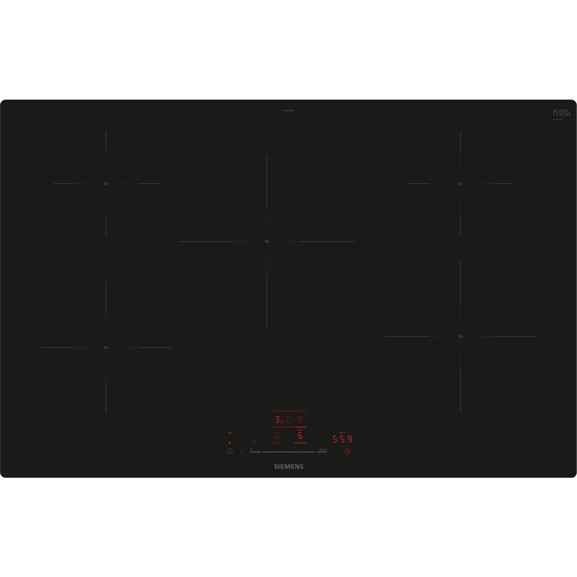 EH801HVB1E iQ100, Autarkes Kochfeld – Bild 1
