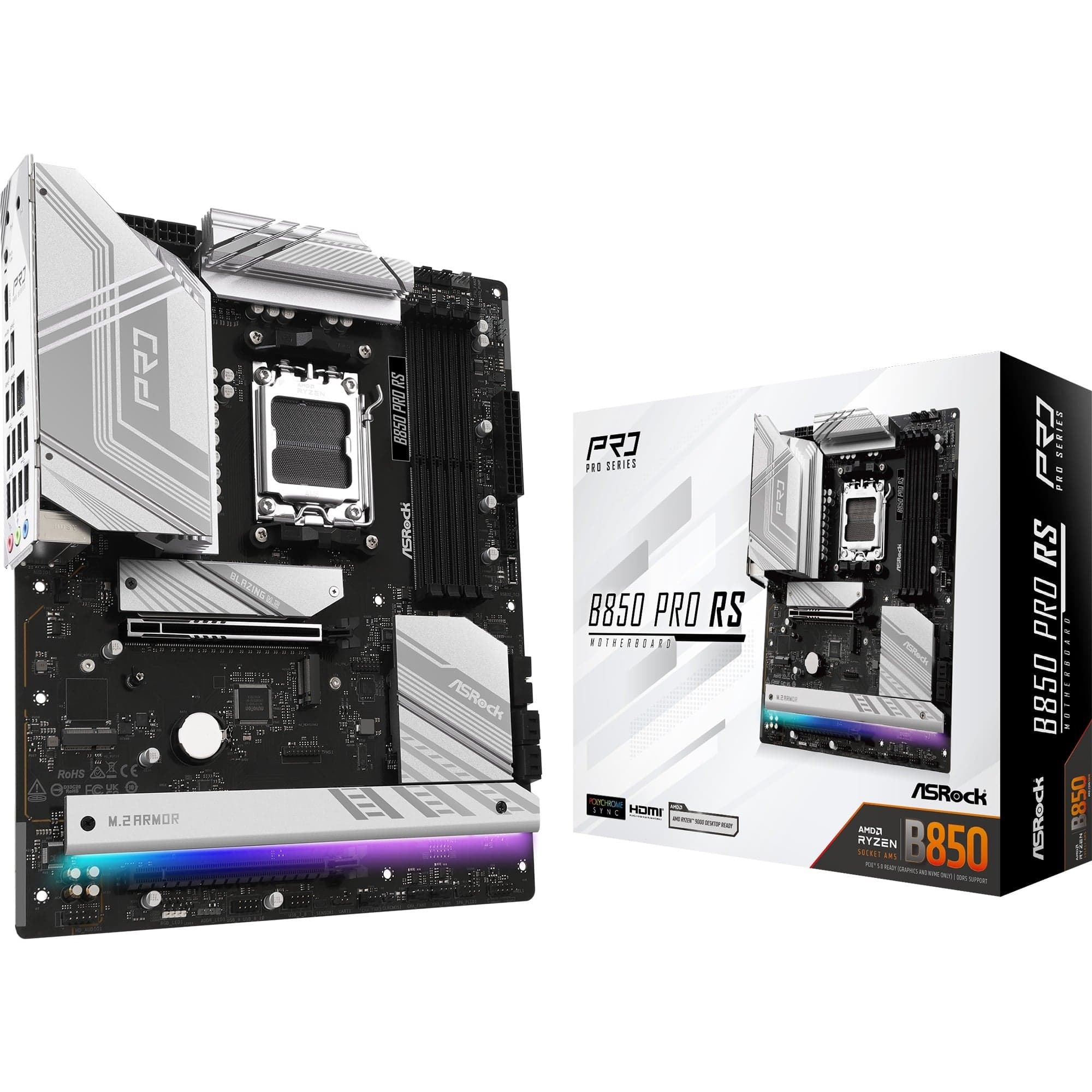 B850 Pro RS, Mainboard – Bild 1