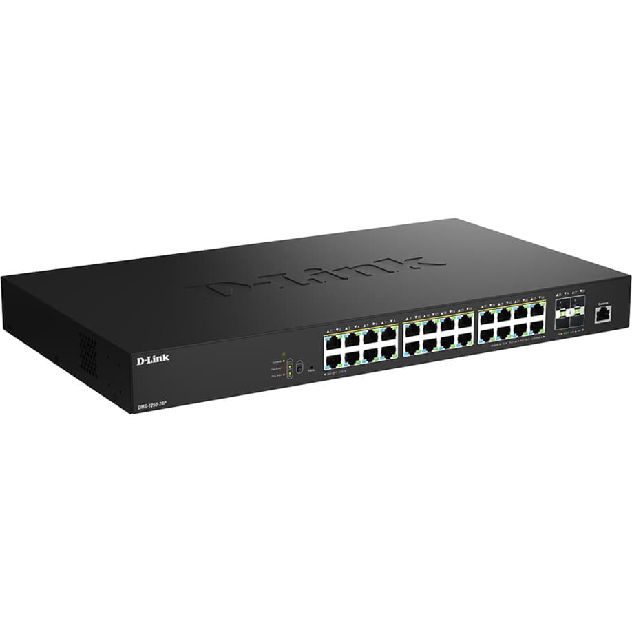 DMS-1250-28P/E, Switch – Bild 1