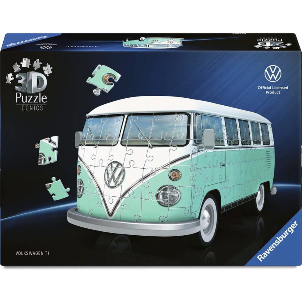 3D Puzzle Iconics: Volkswagen T1 – Bild 1
