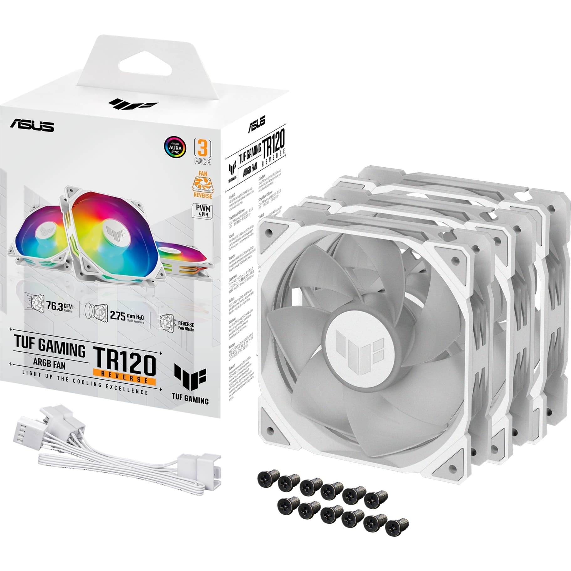TUF GAMING TR120 ARGB, Gehäuselüfter – Bild 1