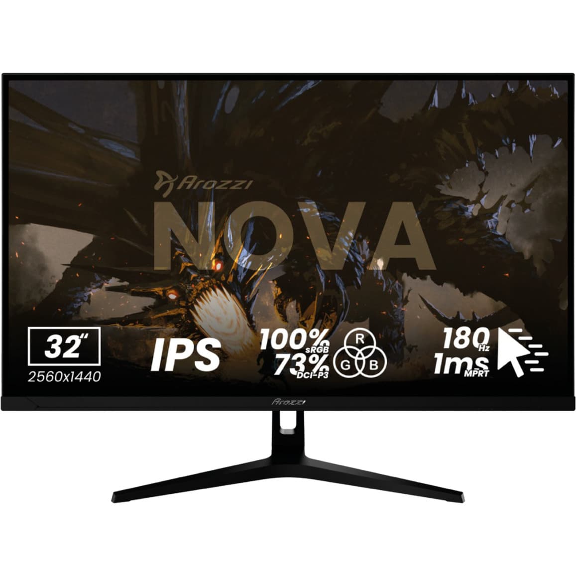 Nova 32T2K180, Gaming-Monitor – Bild 1