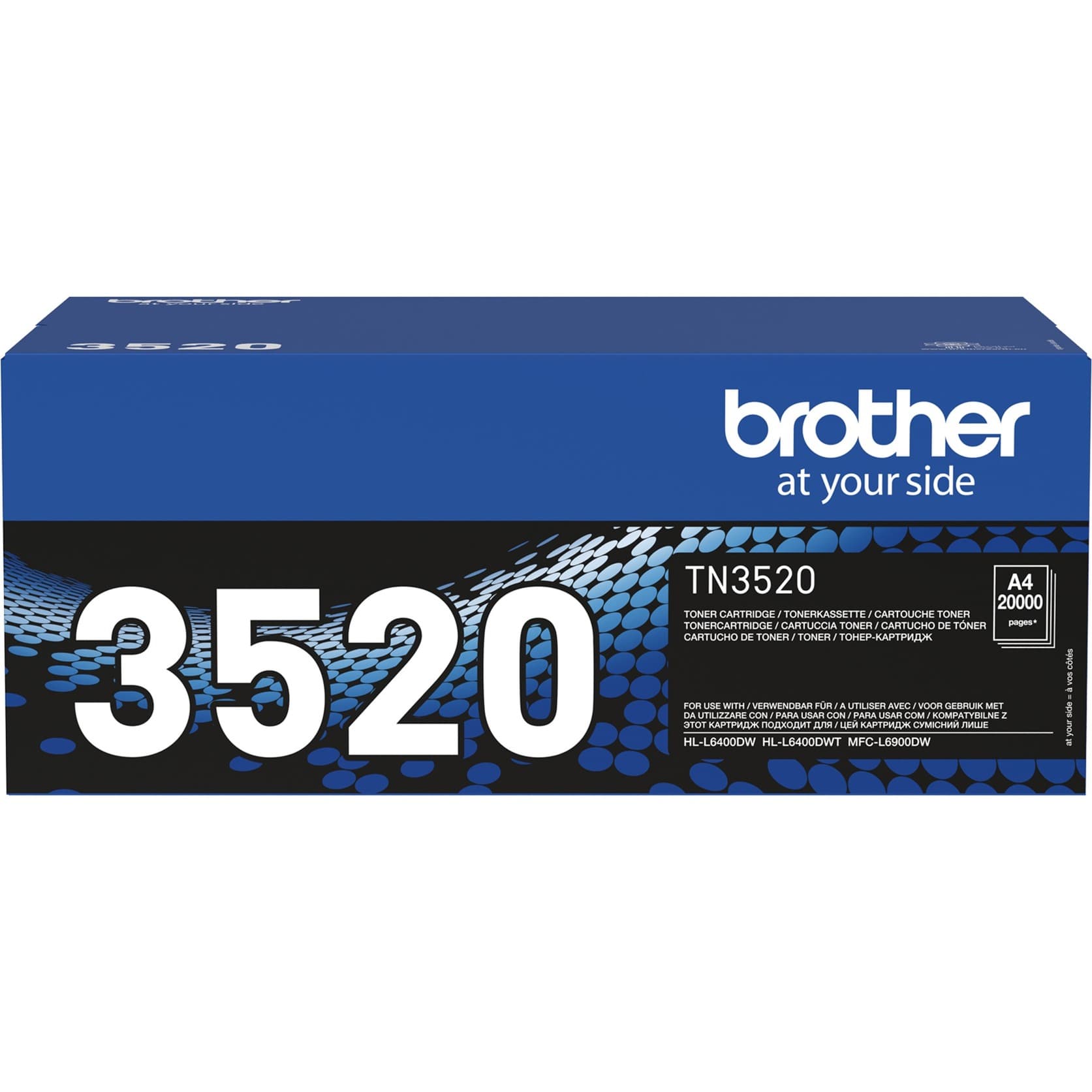 Toner schwarz TN-3520 – Bild 1