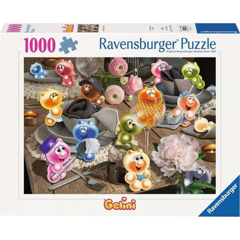 Puzzle Gelini decken den Tisch – Bild 1