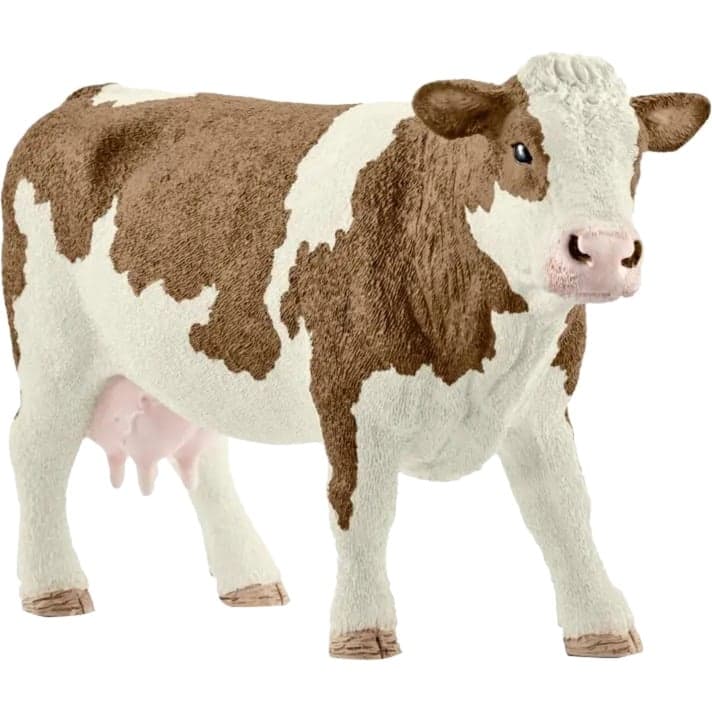 Farm World Fleckvieh-Kuh, Spielfigur – Bild 1