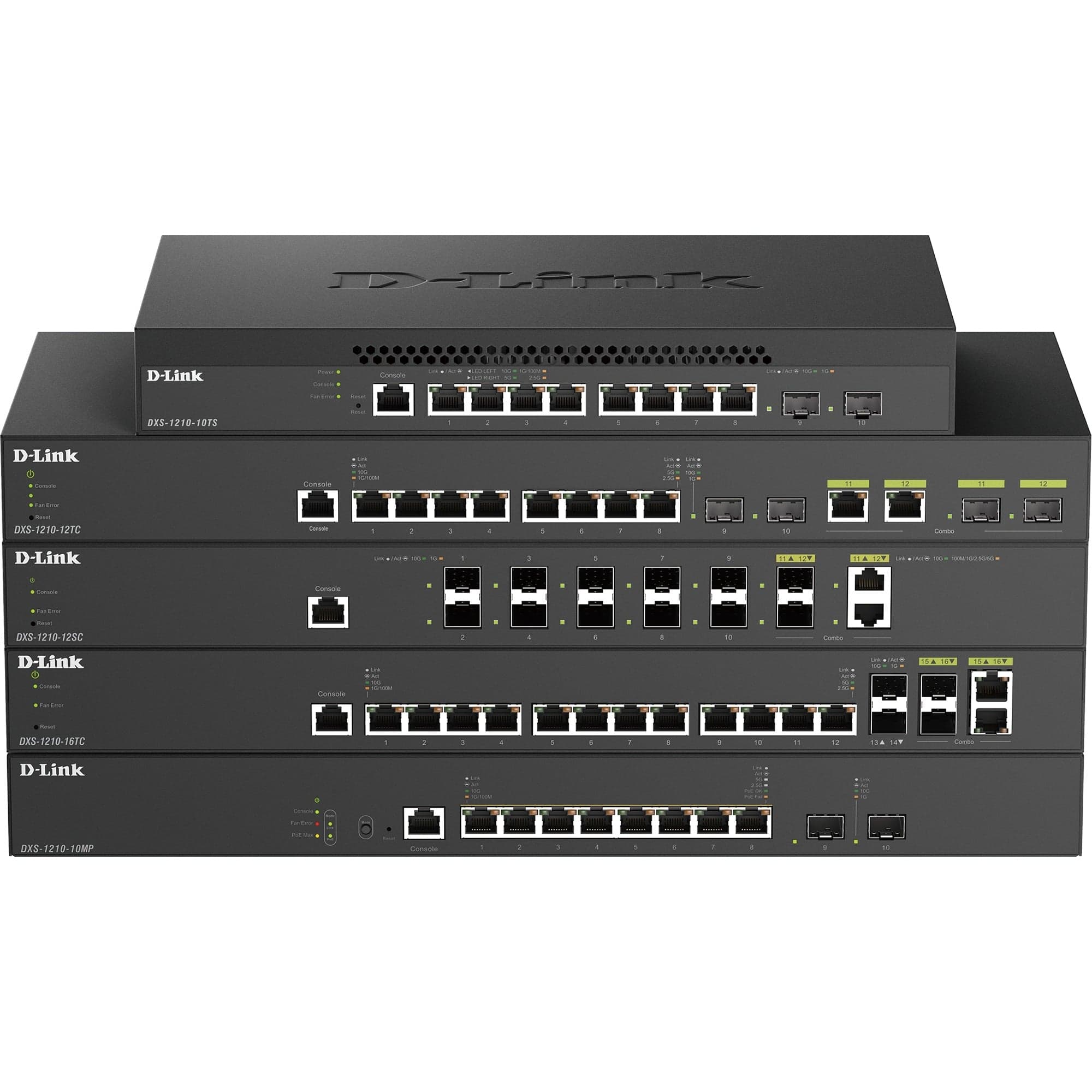 DXS-1210-10TS/E, Switch – Bild 1