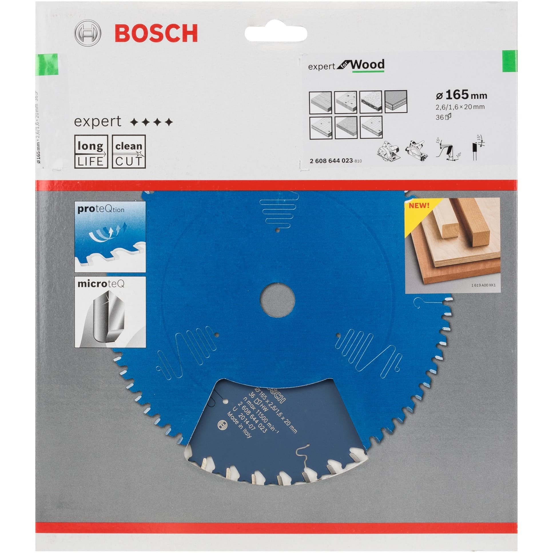 EXPERT Wood Kreissägeblatt, Ø 165mm, 36Z – Bild 1
