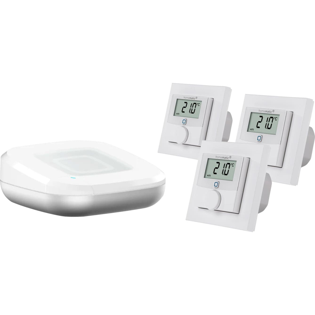 Set Raumklima AP + 3 Wandthermostate