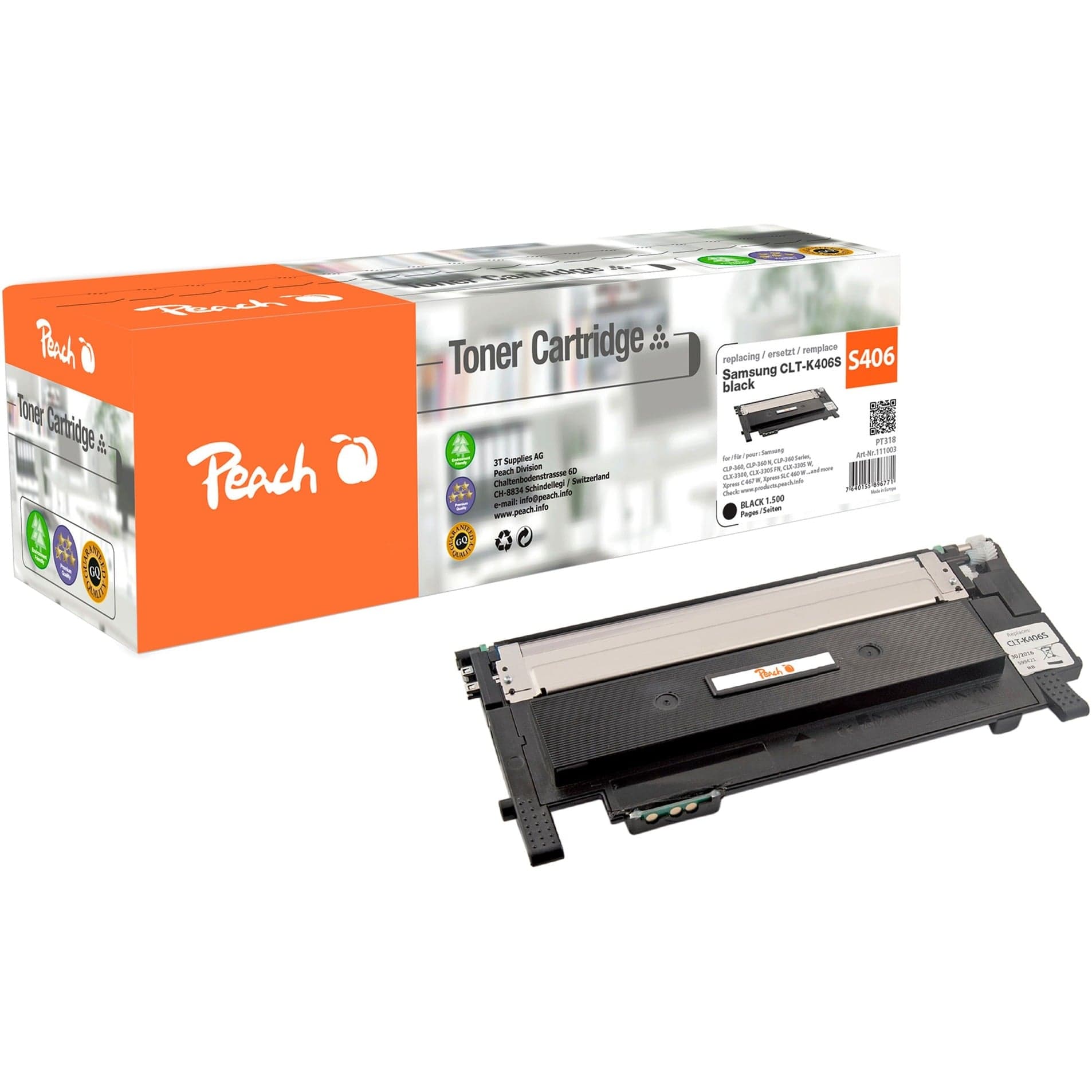 Toner schwarz 111003 – Bild 1