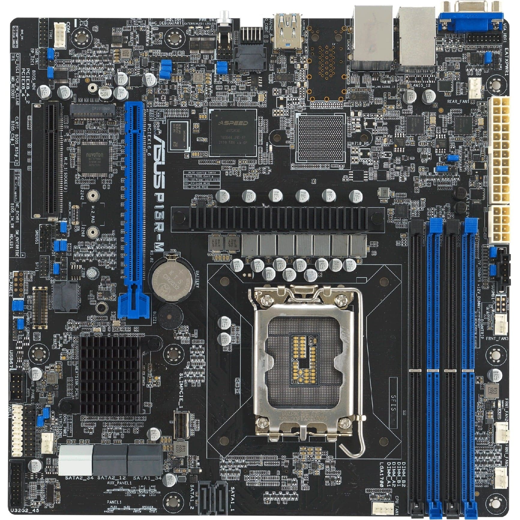 P13R-M, Mainboard – Bild 1