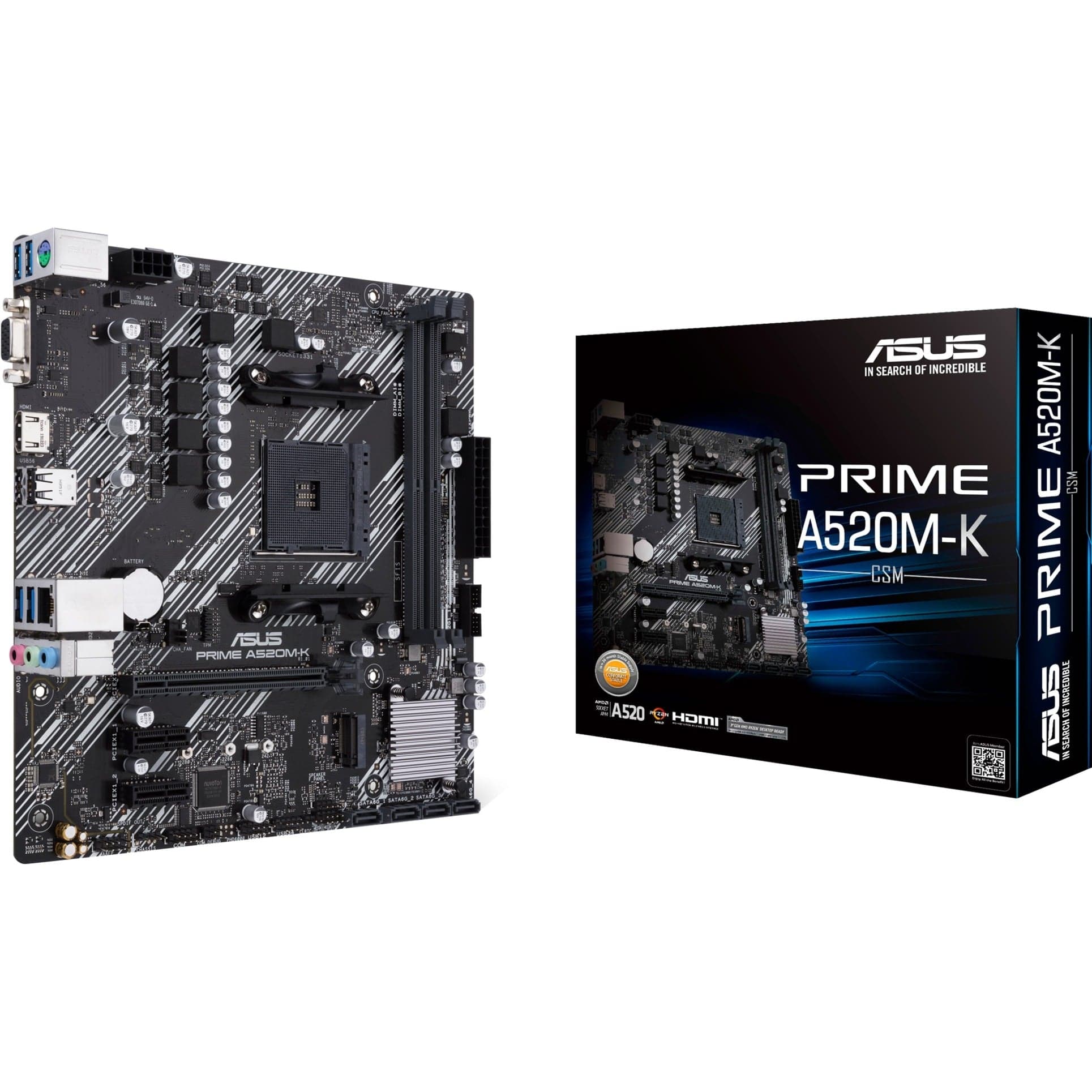 PRIME A520M-K, Mainboard – Bild 1