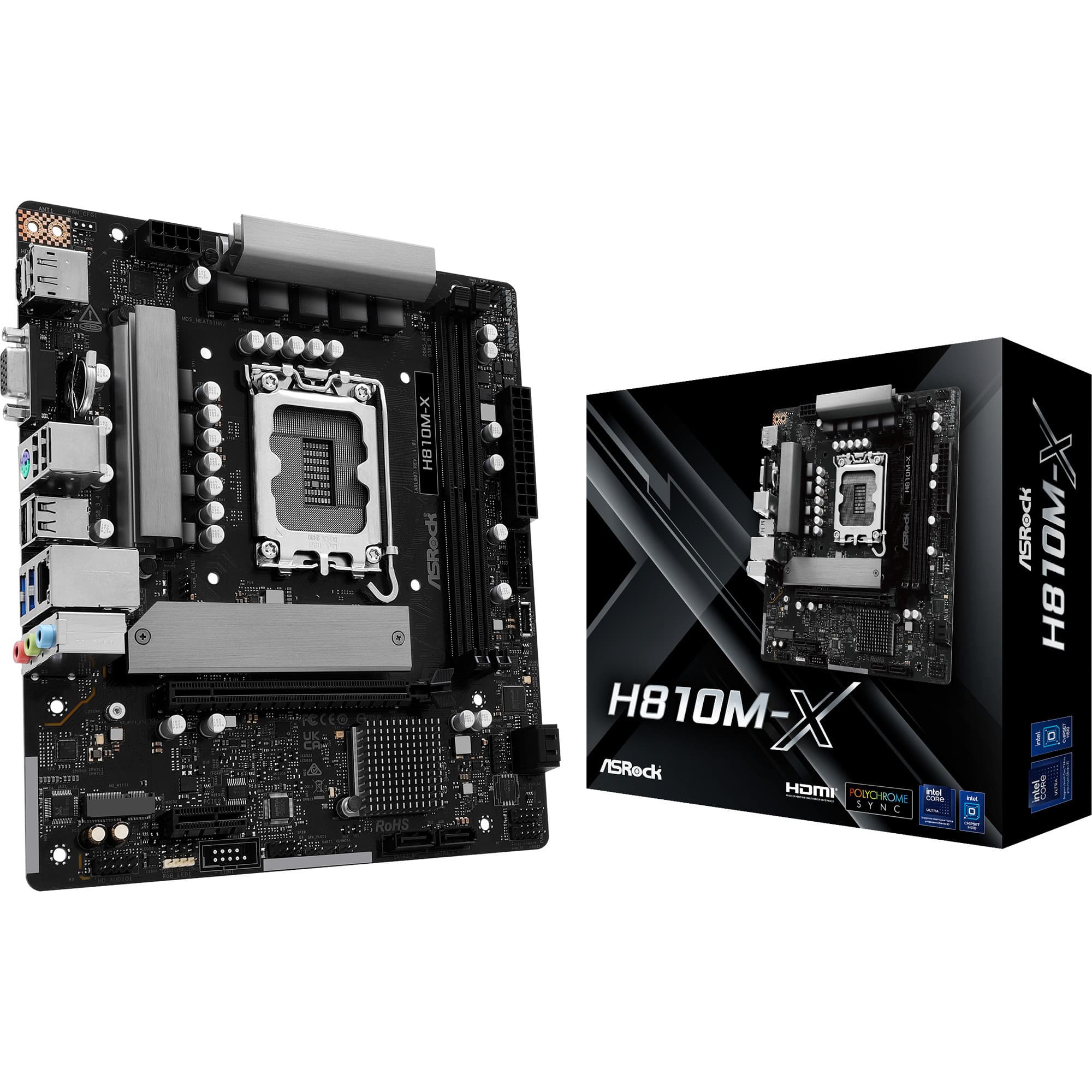 H810M-X, Mainboard – Bild 1