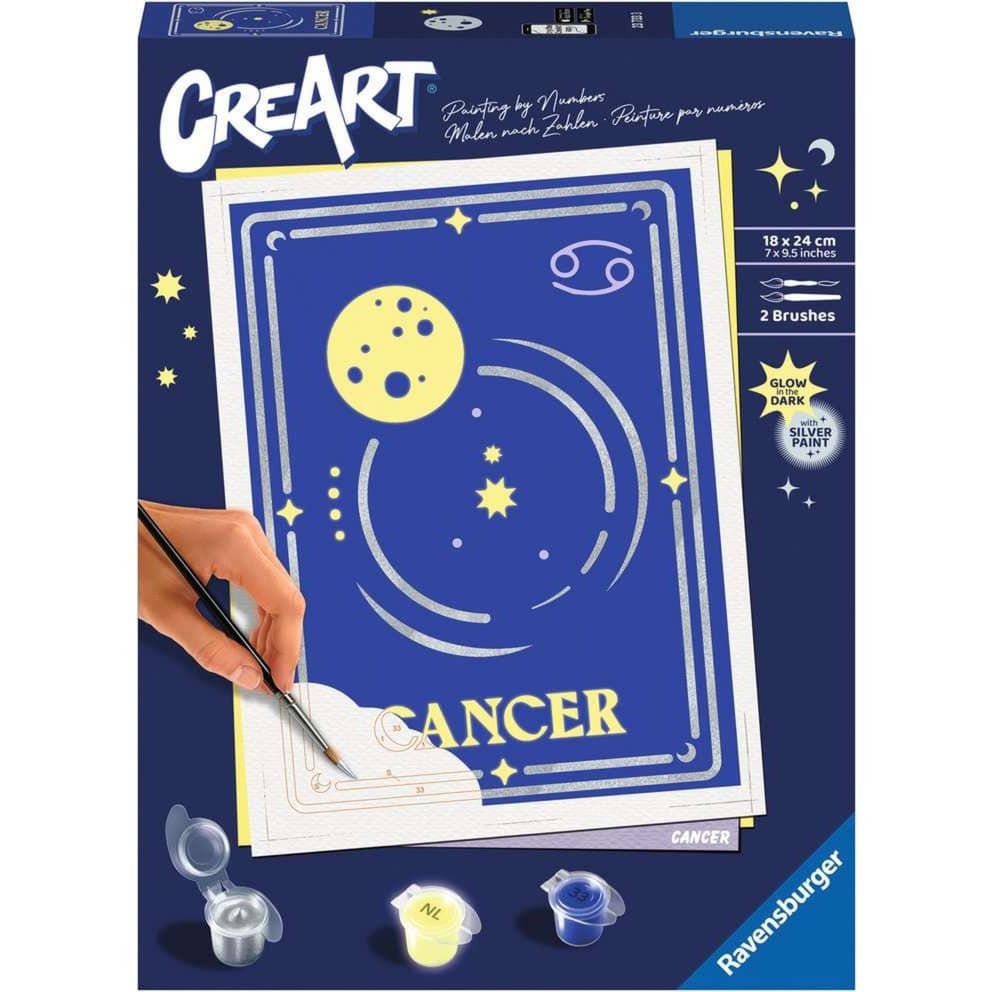 CreArt - Sternzeichen Krebs, Malen – Bild 1