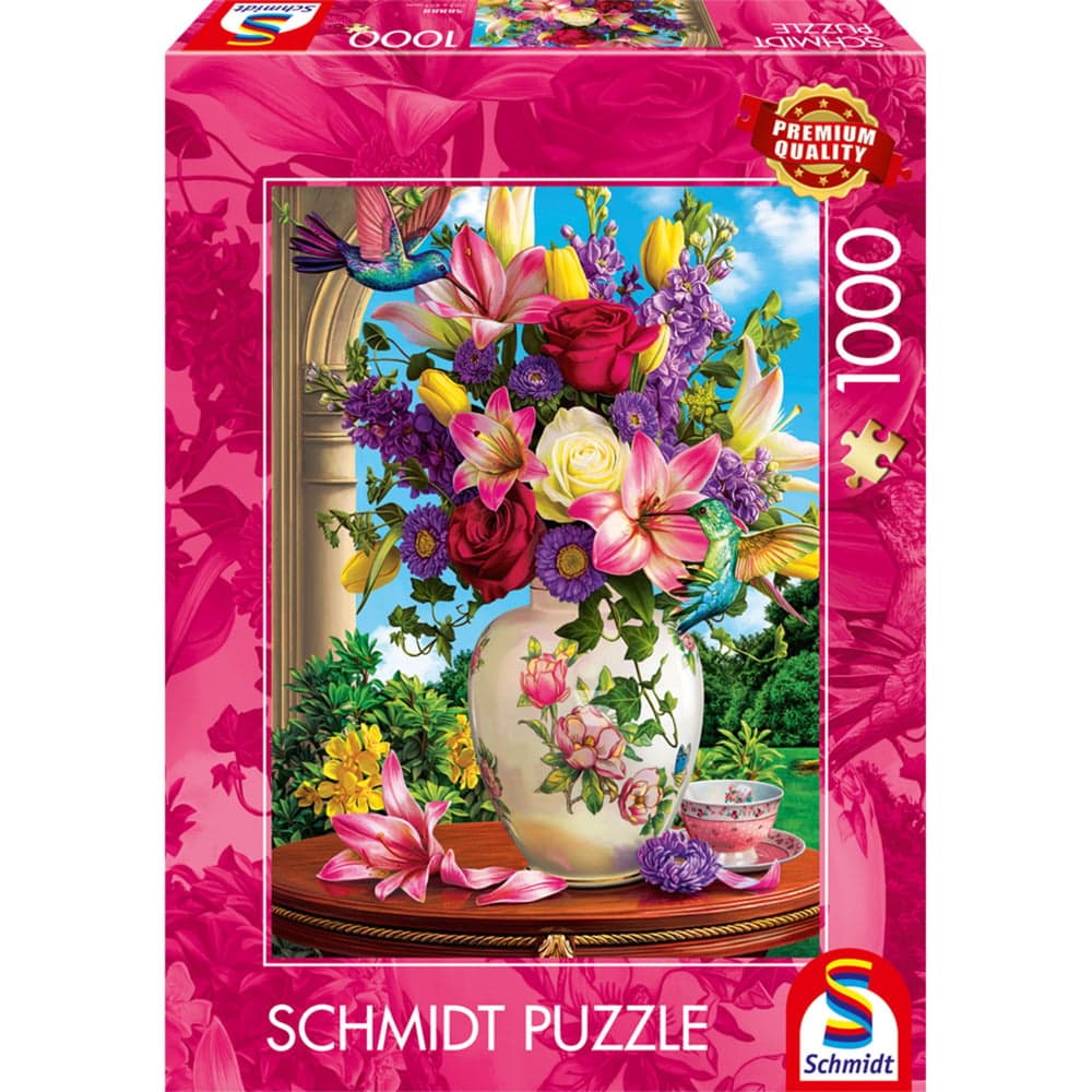 Blumenbouquet, Puzzle – Bild 1