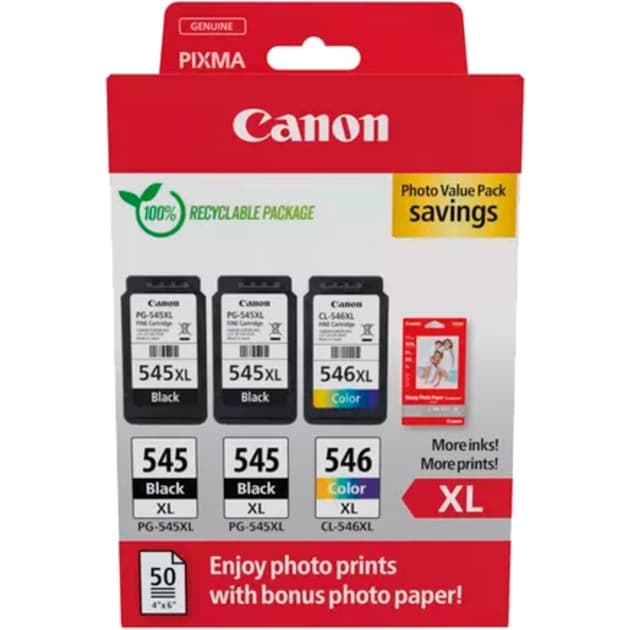 Tinte Photo Value Pack 2x PG-545XL/CL-546XL – Bild 1