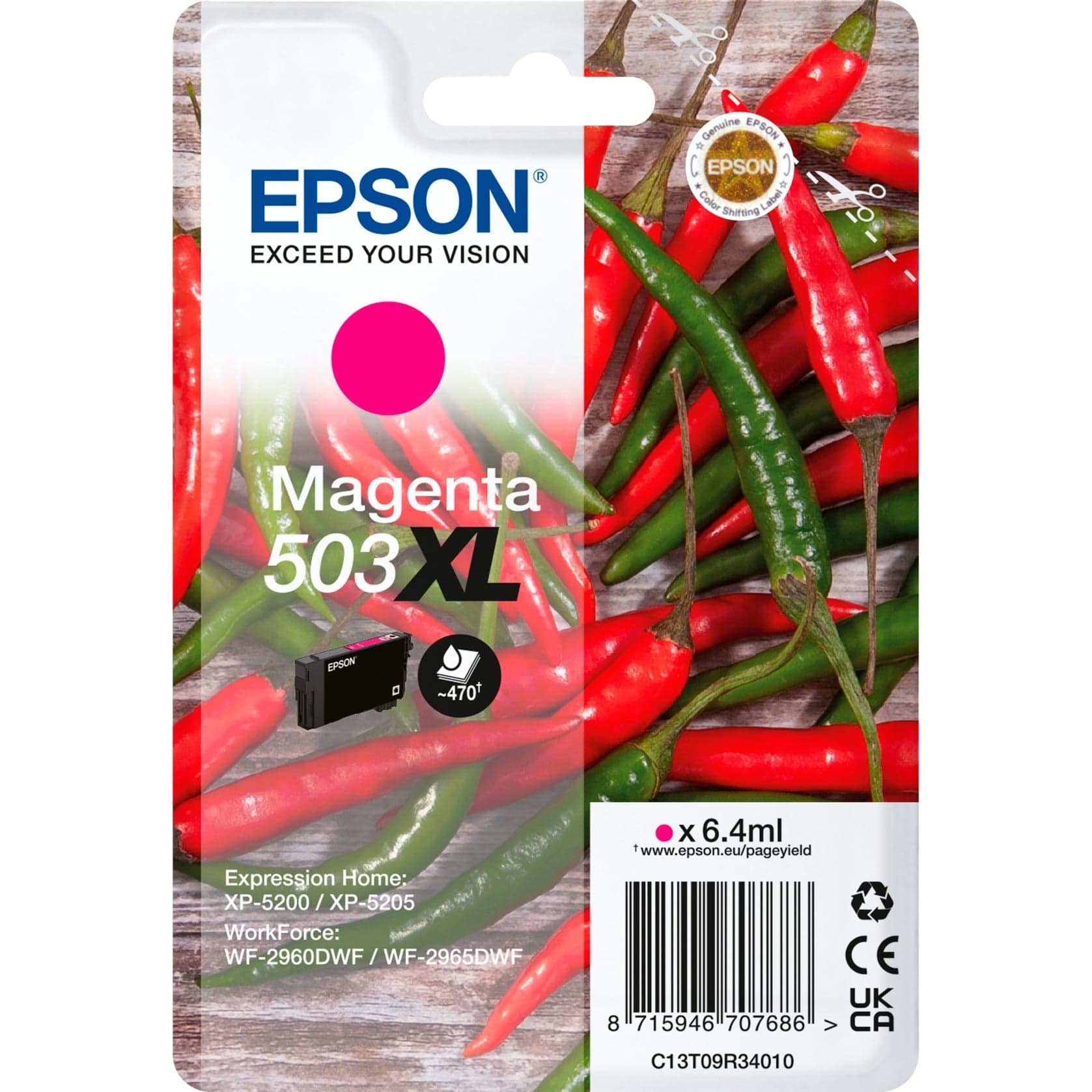 Tinte magenta 503XL (C13T09R34010) – Bild 1