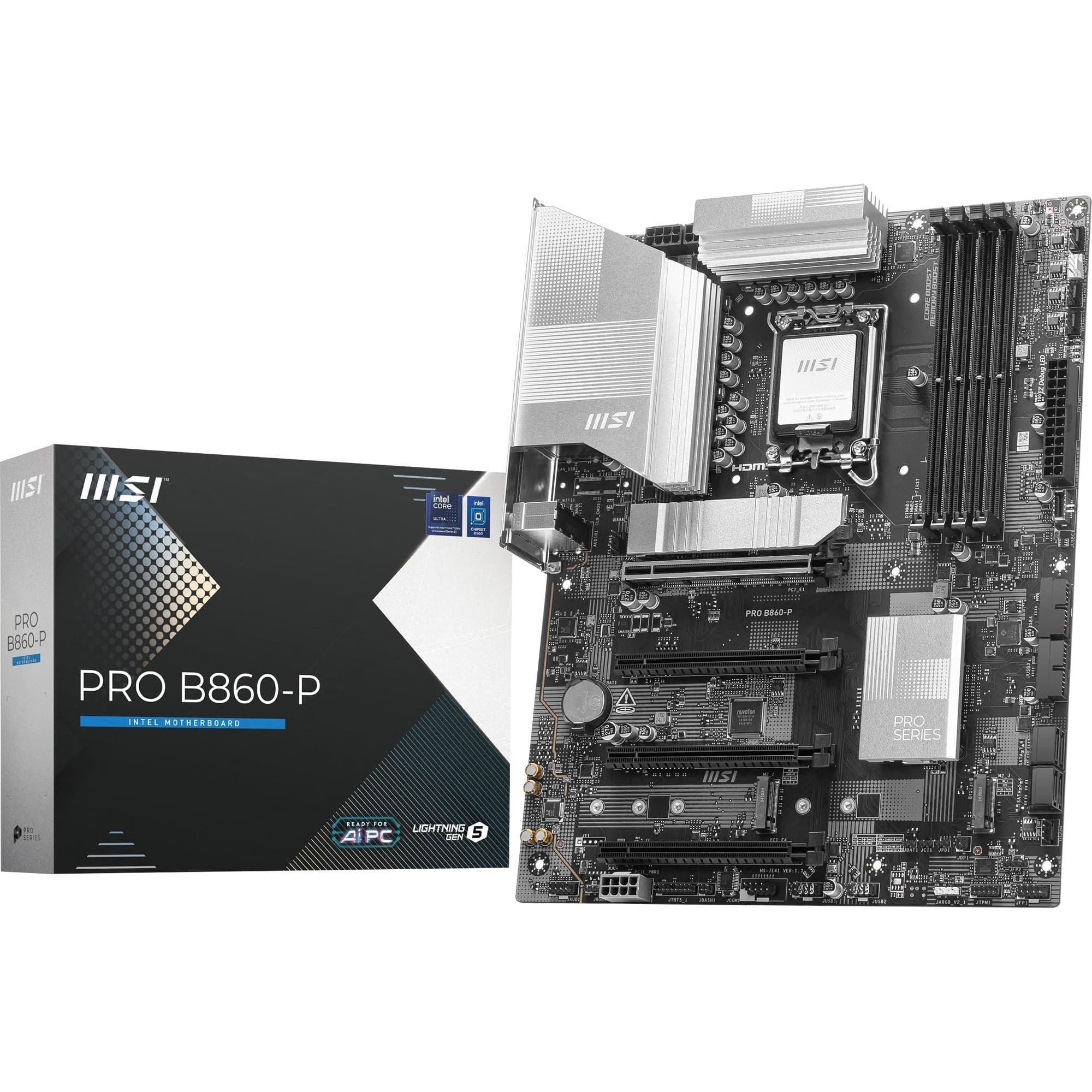 PRO B860-P, Mainboard – Bild 1