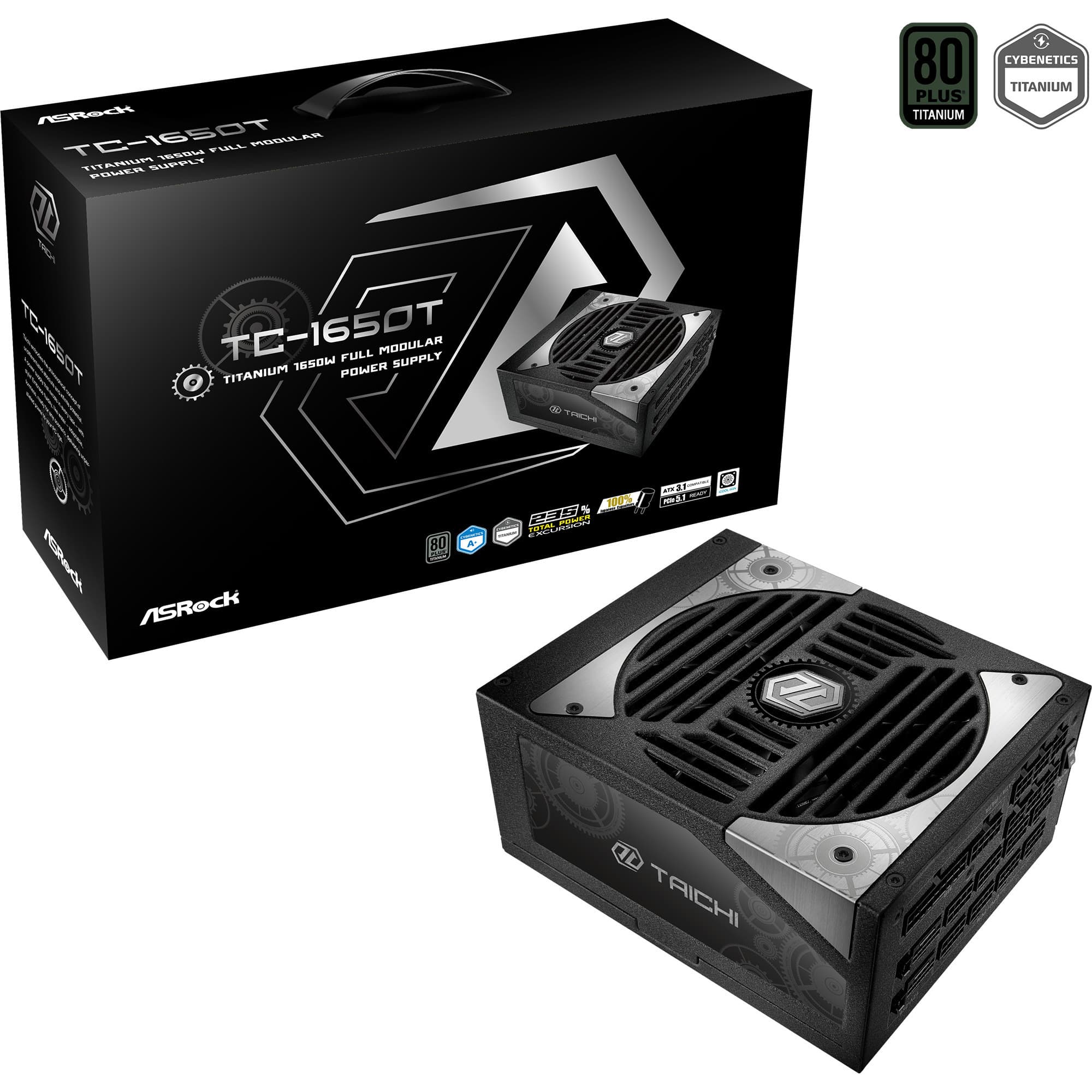Taichi TC-1650T, PC-Netzteil – Bild 1