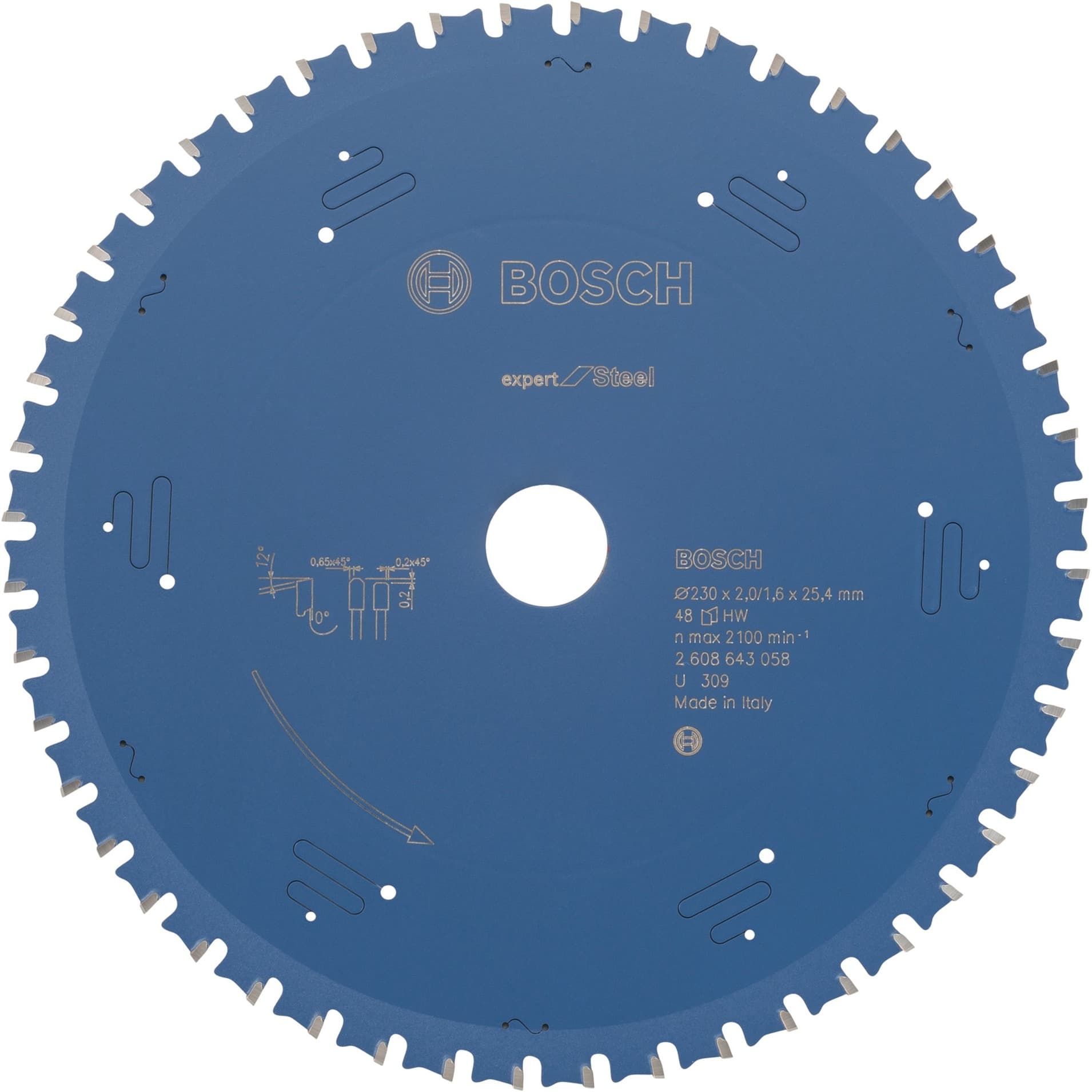 EXPERT Steel Kreissägeblatt, Ø 230mm, 48Z – Bild 1