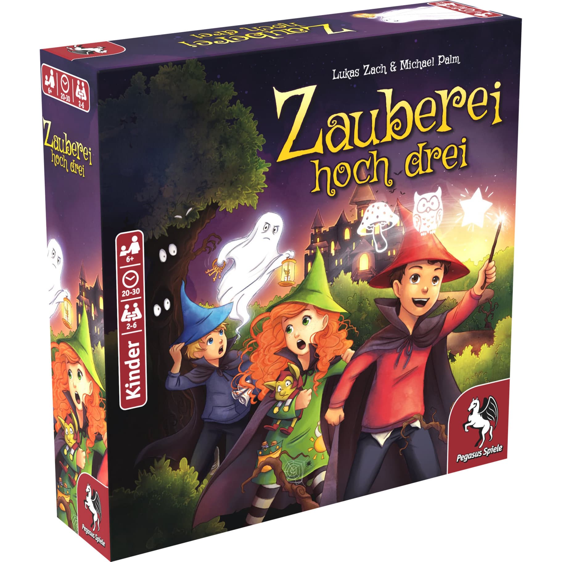 Zauberei hoch drei, Brettspiel – Bild 1