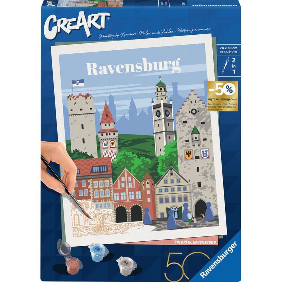 CreArt - Colorful Ravensburg, Malen – Bild 1