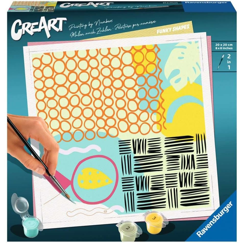 CreArt - Funky Shapes, Malen – Bild 1