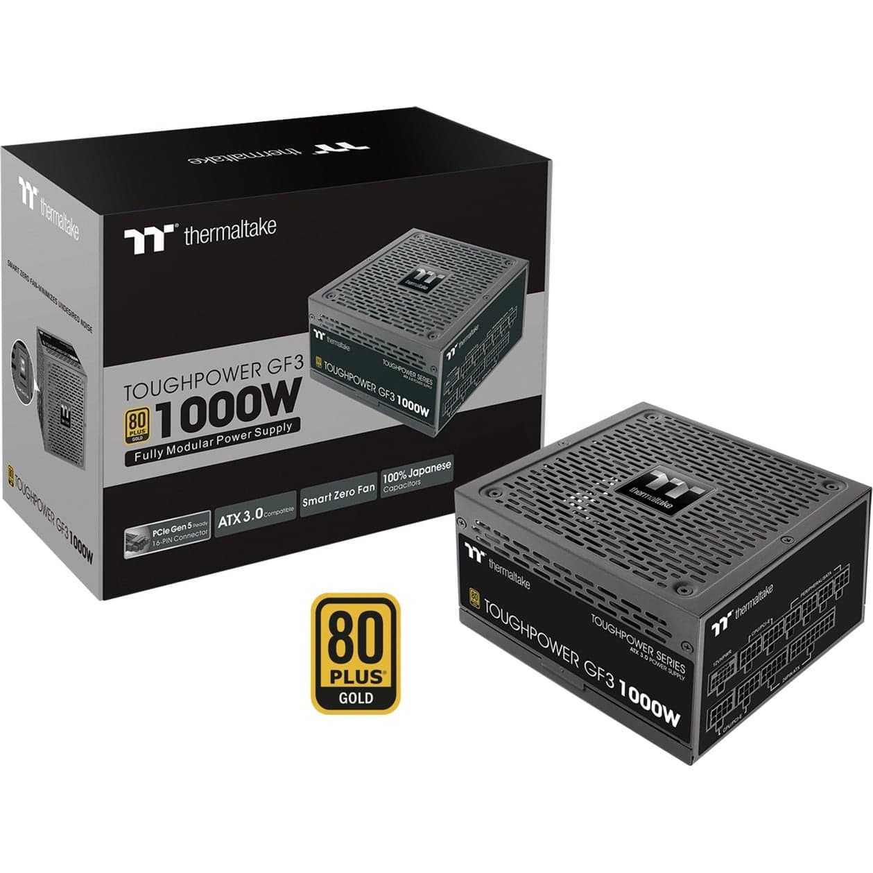 Toughpower GF3 1000W, PC-Netzteil – Bild 1