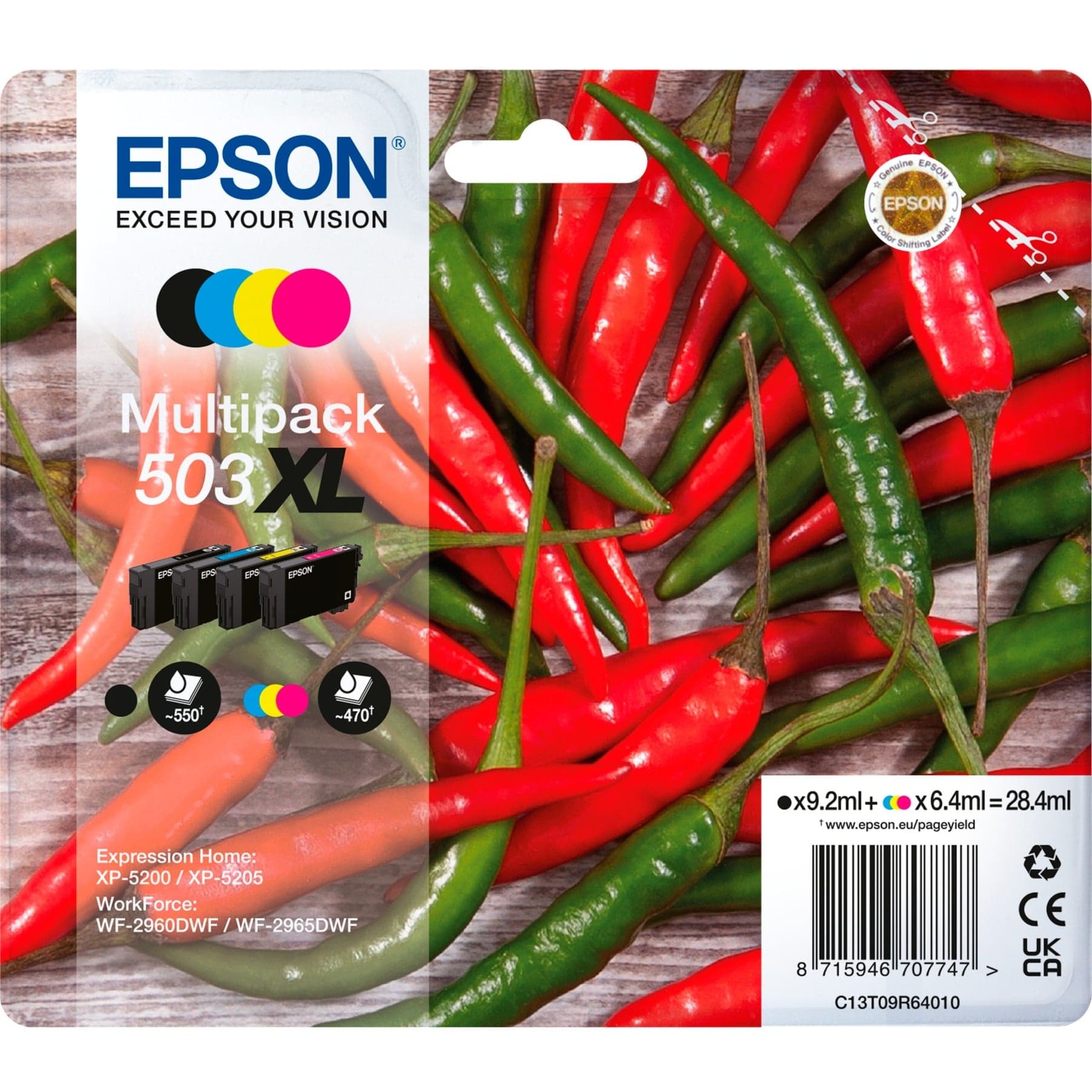 Tinte Multipack 503XL (C13T09R64010) – Bild 1