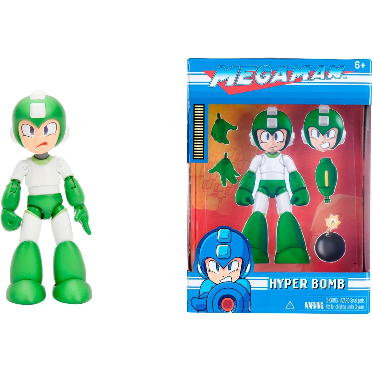 Jada Toys Mega Man - Hyper Bomb, Spielfigur – Bild 1