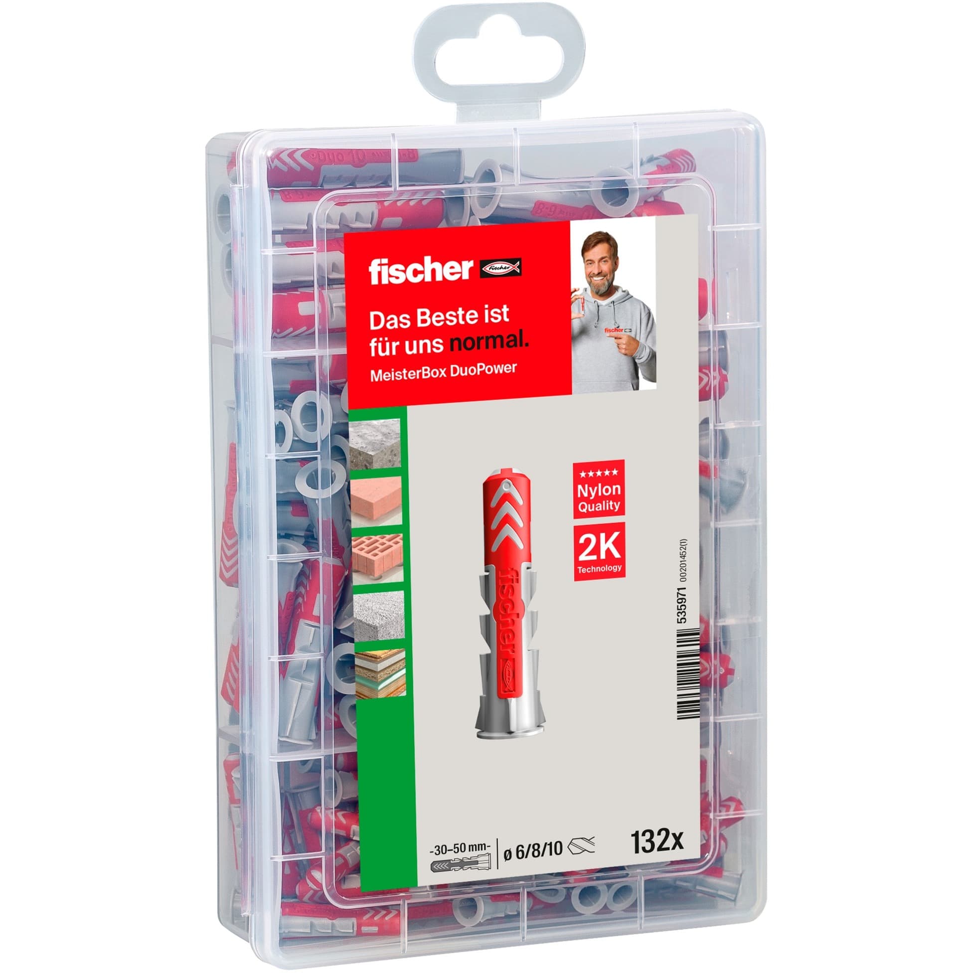 Meister-Box DUOPOWER, Dübel – Bild 1