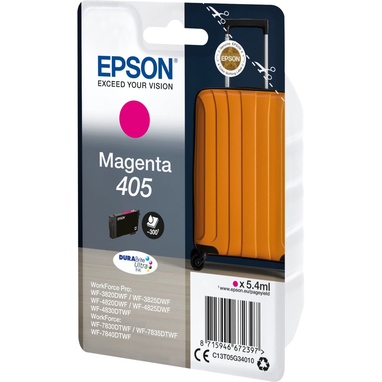 Tinte magenta 405 (C13T05G34010) – Bild 1