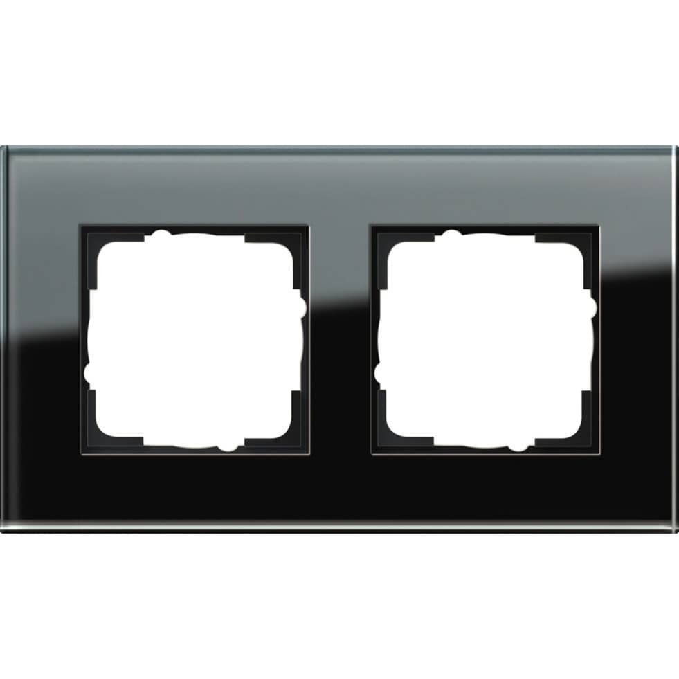 Abdeckrahmen 2-fach Glas – Bild 1